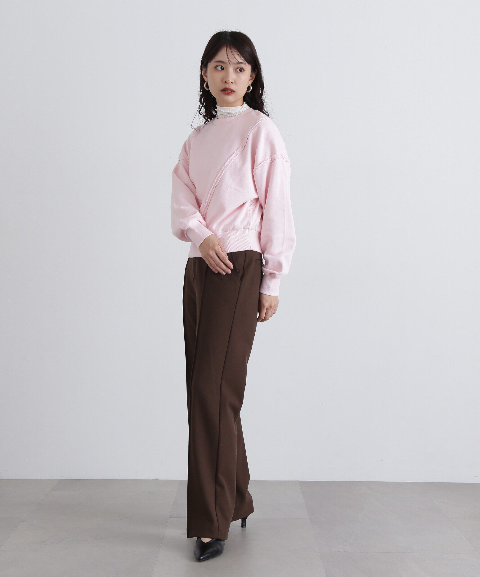  「パネルデザインスウェット」|Tシャツ・カットソー|