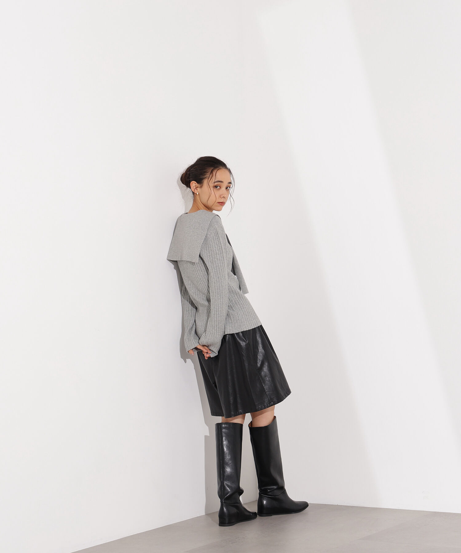  「セーラーカラーニット」|ニット・セーター|