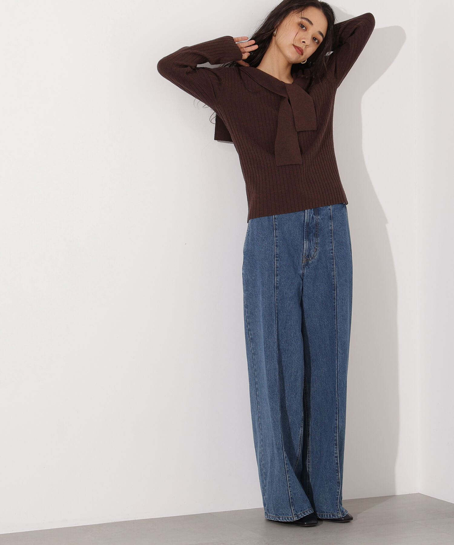  「セーラーカラーニット」|ニット・セーター|