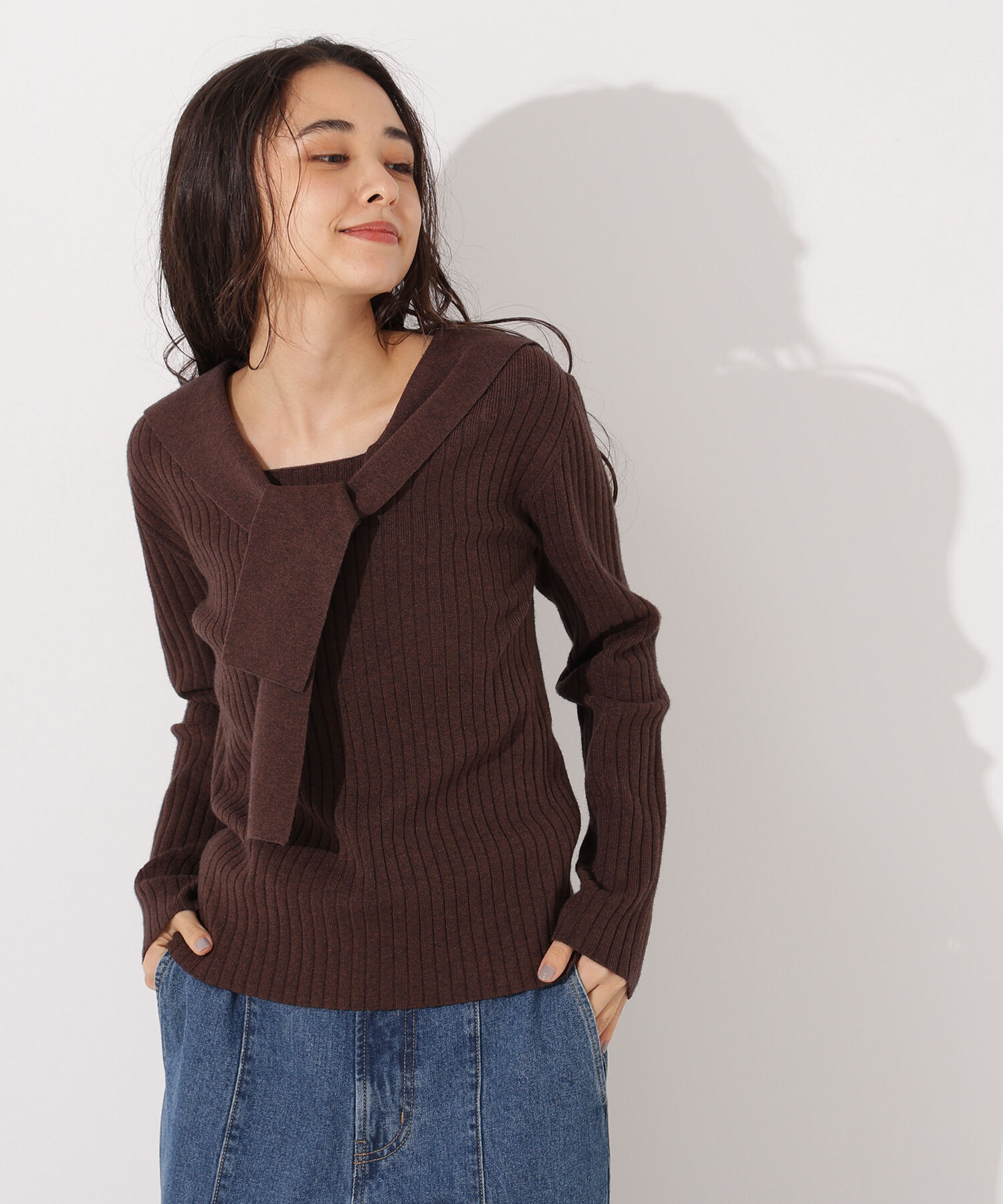  「セーラーカラーニット」|ニット・セーター|