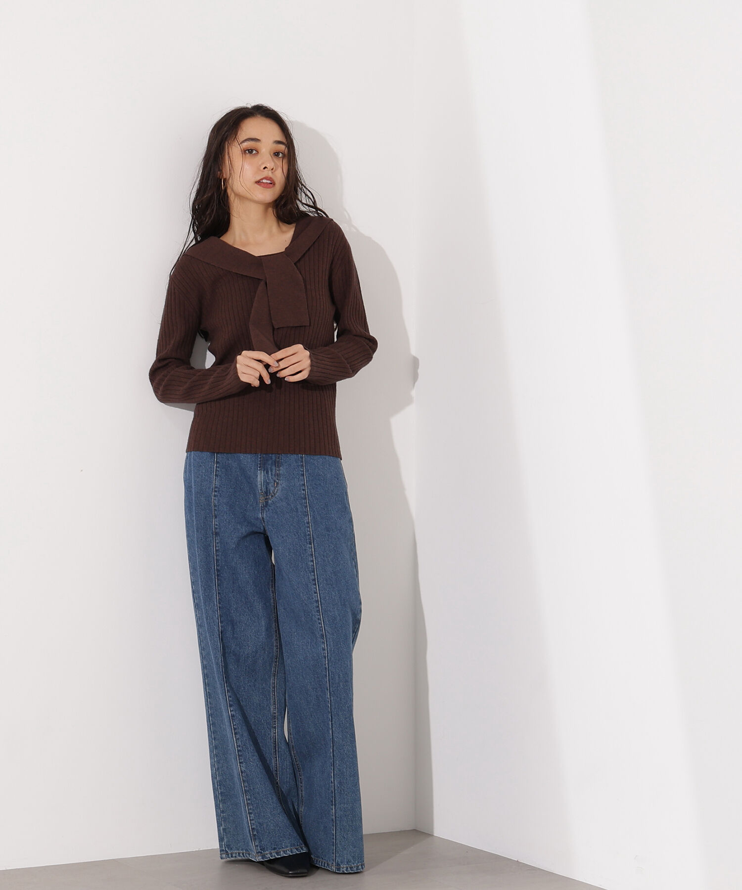  「セーラーカラーニット」|ニット・セーター|