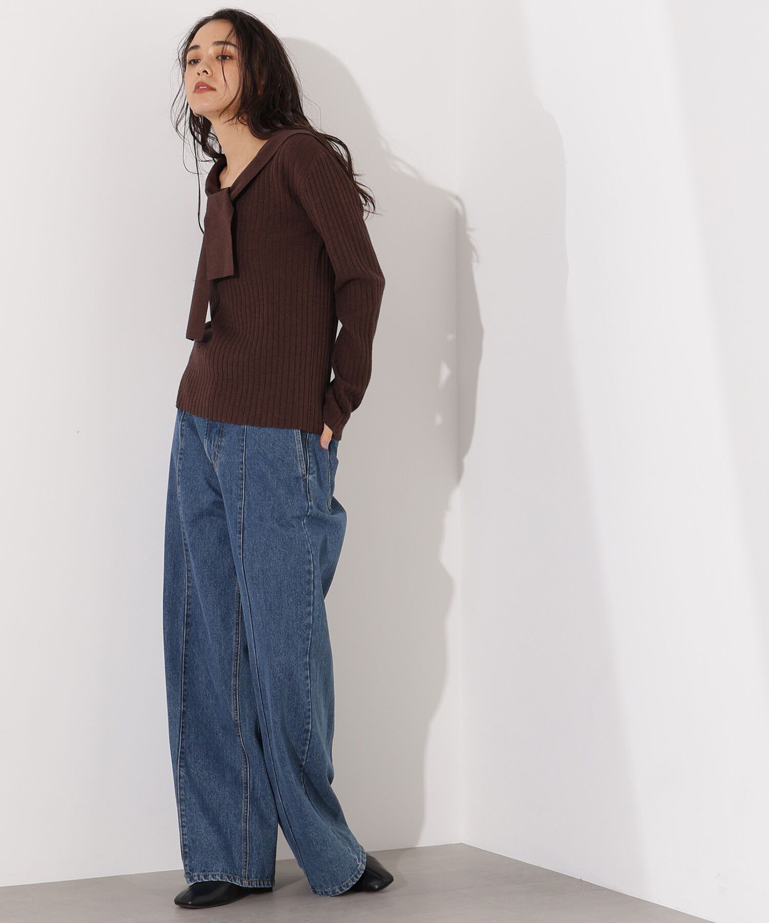  「セーラーカラーニット」|ニット・セーター|