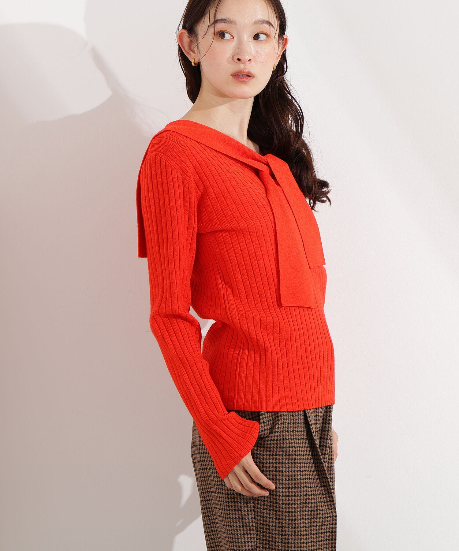  「セーラーカラーニット」|ニット・セーター|