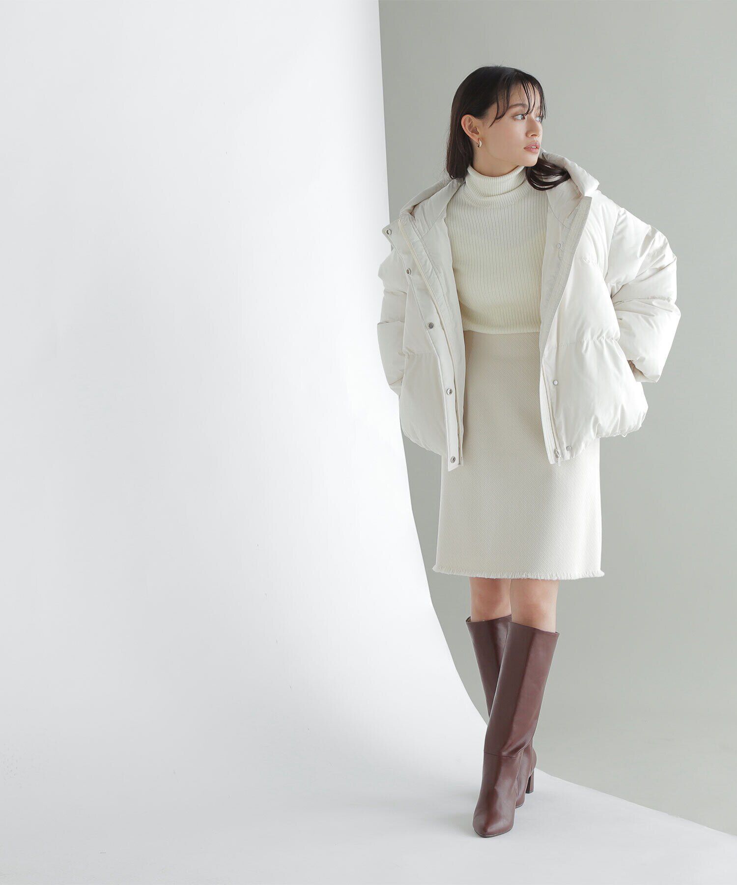  「ショートフードダウン23AW」|ブルゾン・スタジャン|