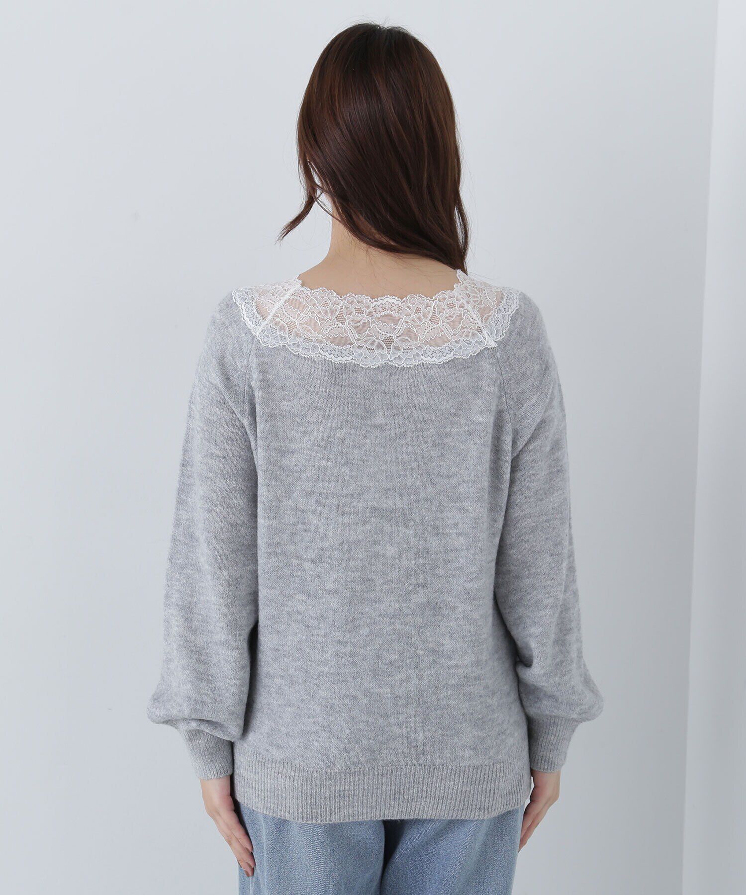  「レーストリミングニット　24AW」|ニット・セーター|