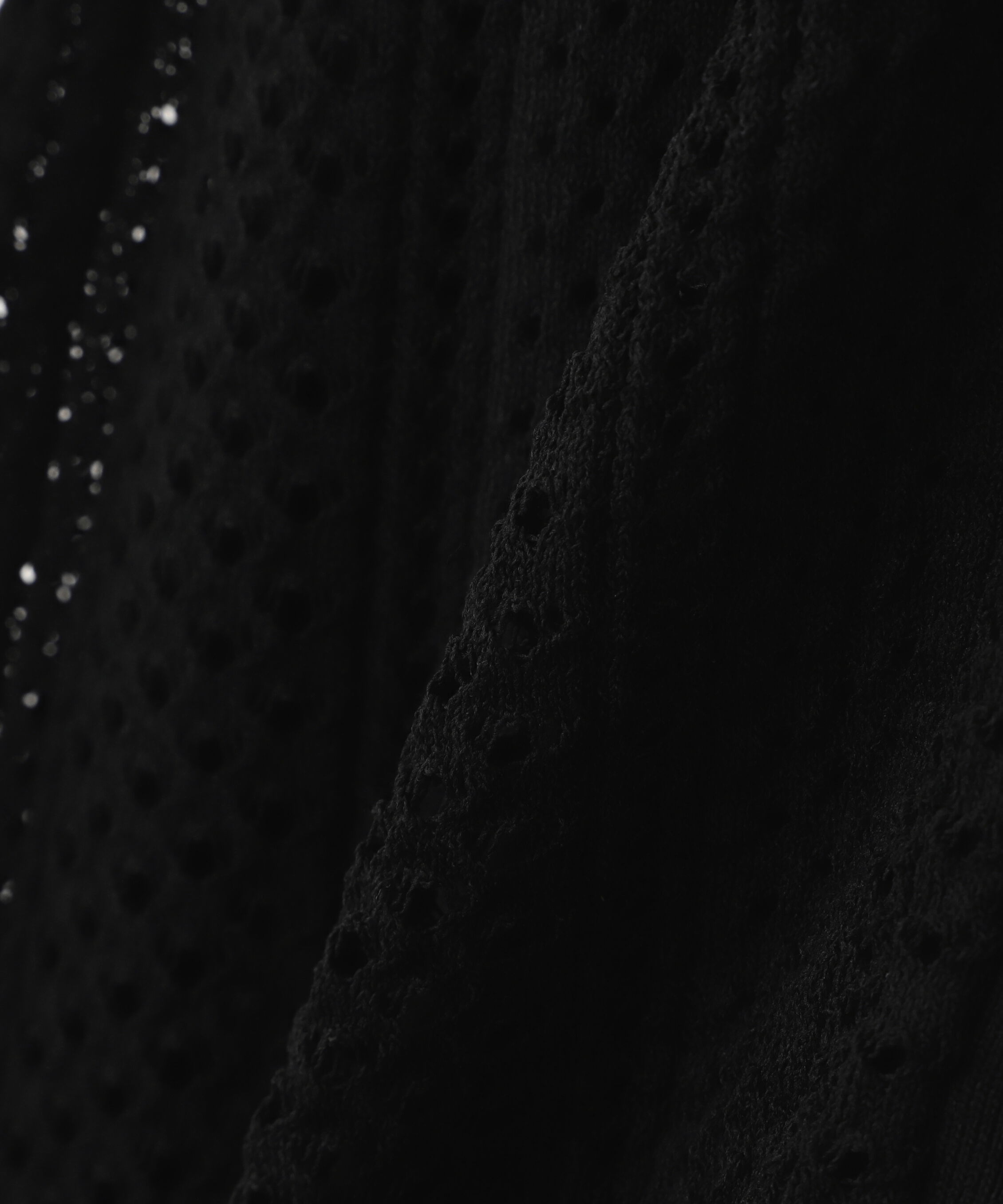  「透かし編みニットワンピース」|ワンピース|