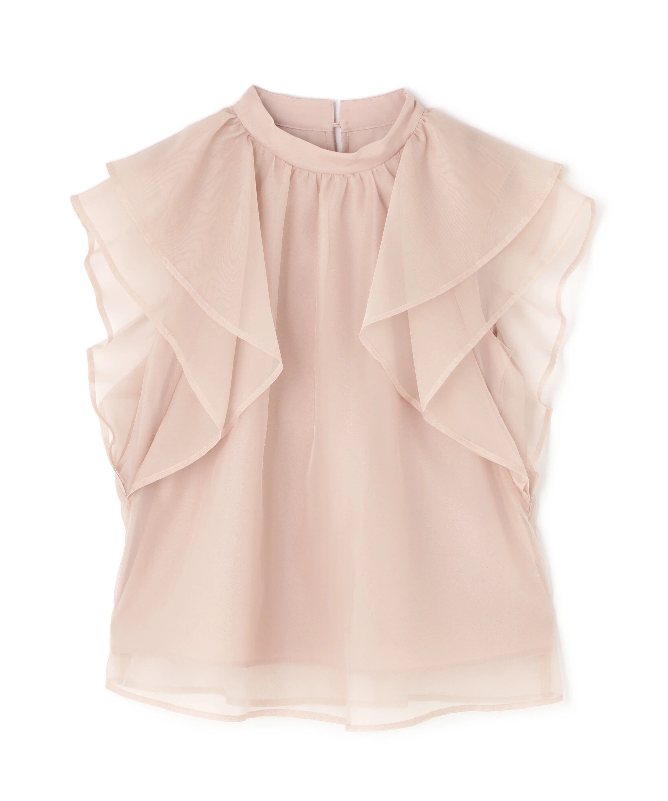  「シアーフレアスリーブブラウス」|シャツ・ブラウス|