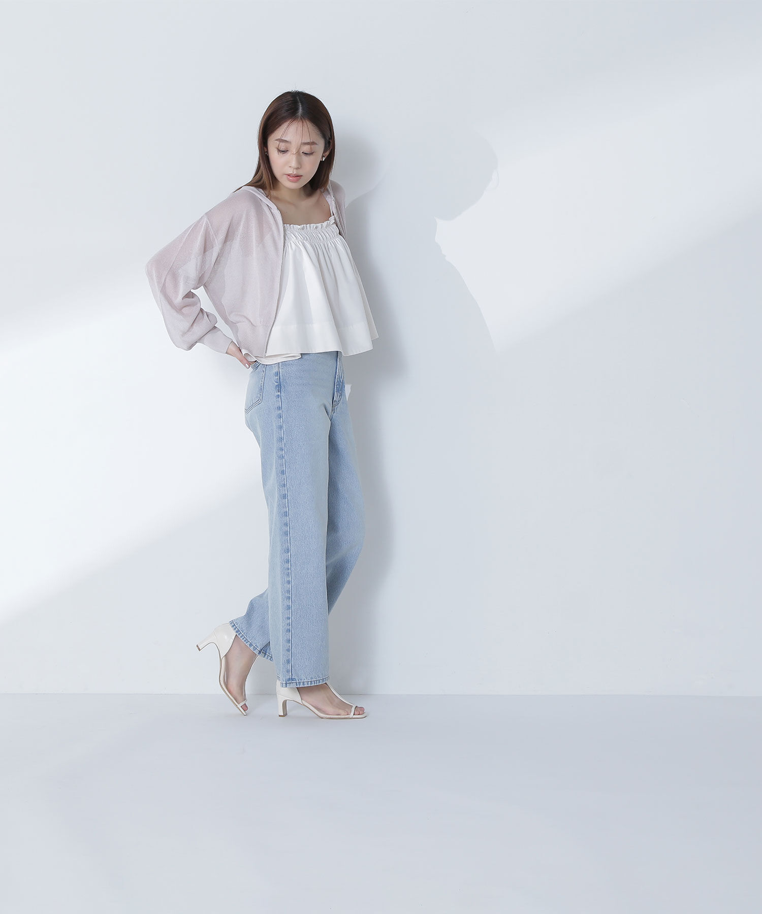  「シアージップパーカー」|ニット・セーター|