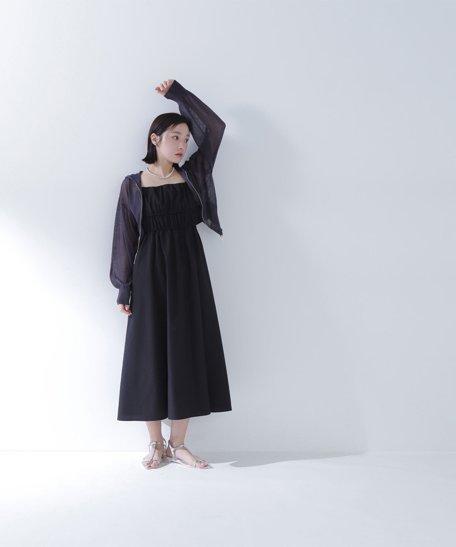  「シアージップパーカー」|ニット・セーター|