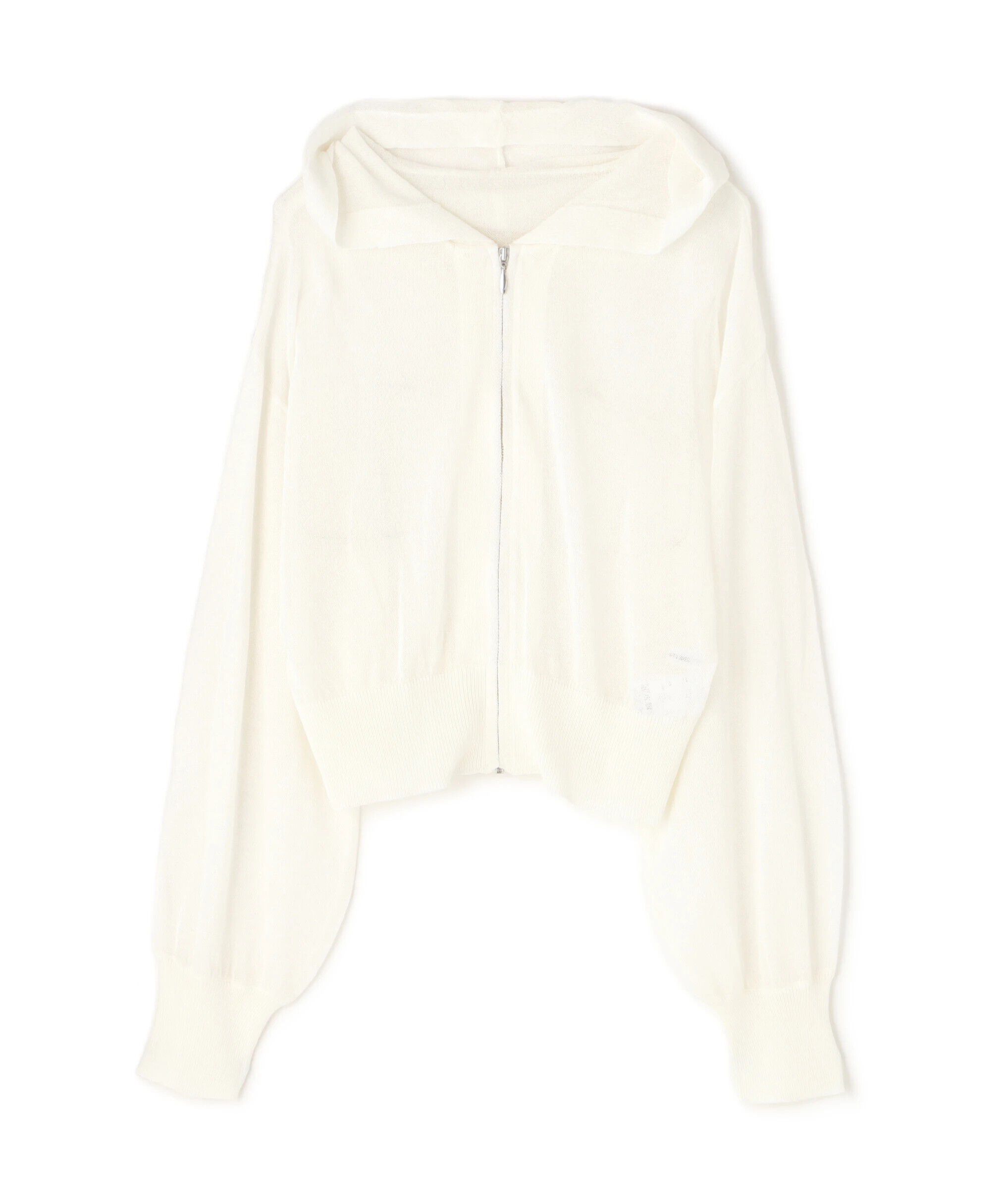  「シアージップパーカー」|ニット・セーター|