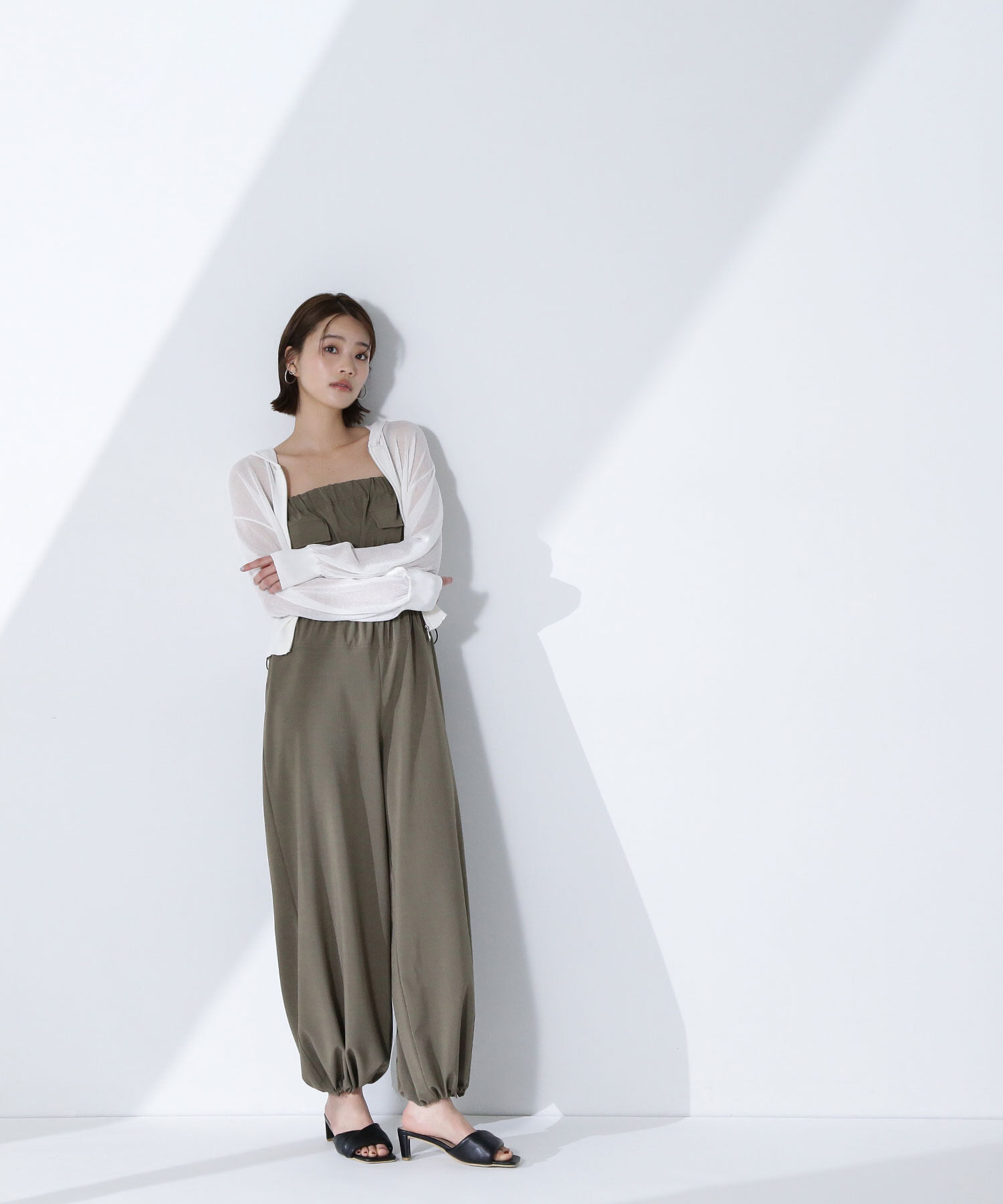  「シアージップパーカー」|ニット・セーター|