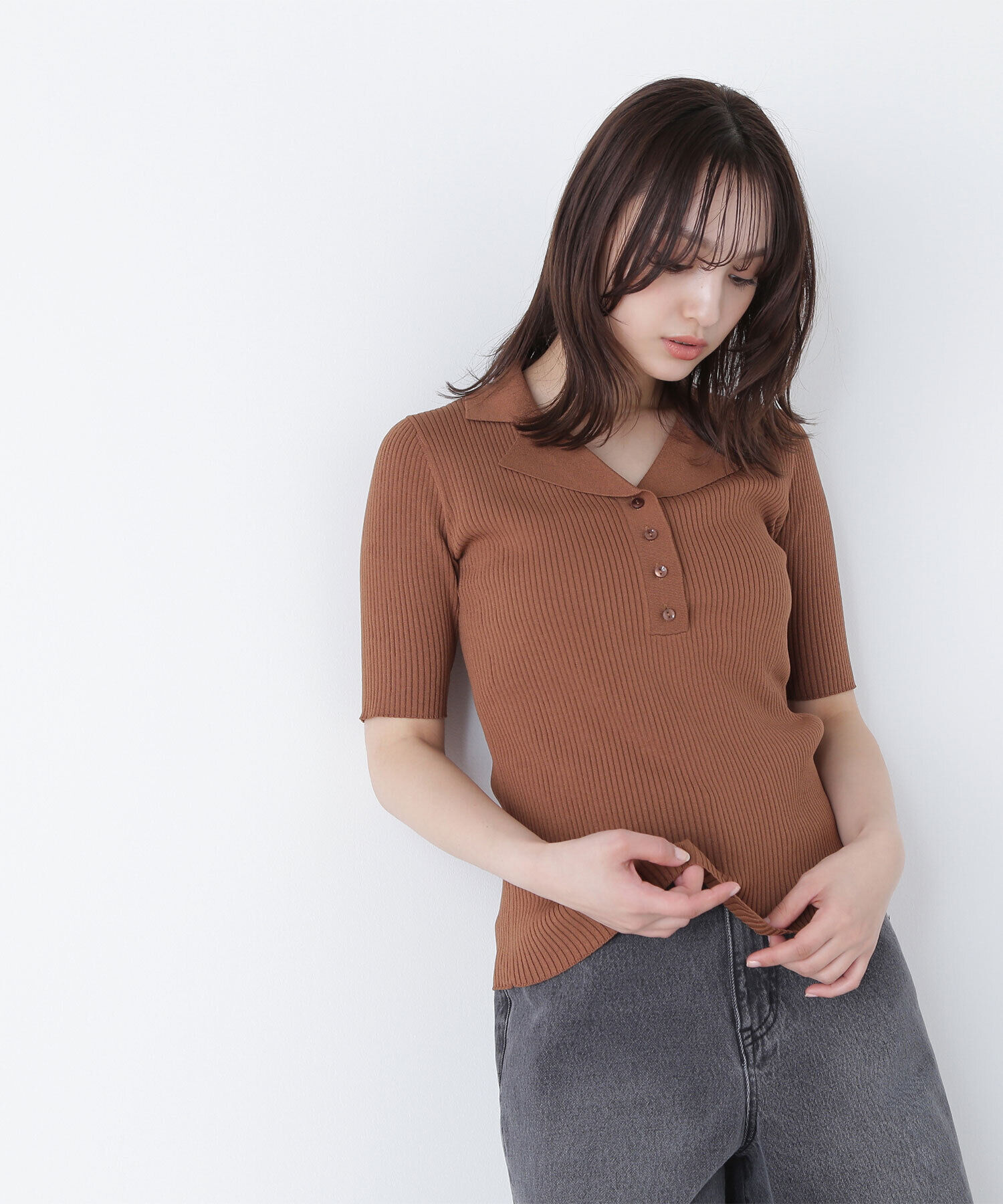  「カイキンリブニット」|ニット・セーター|