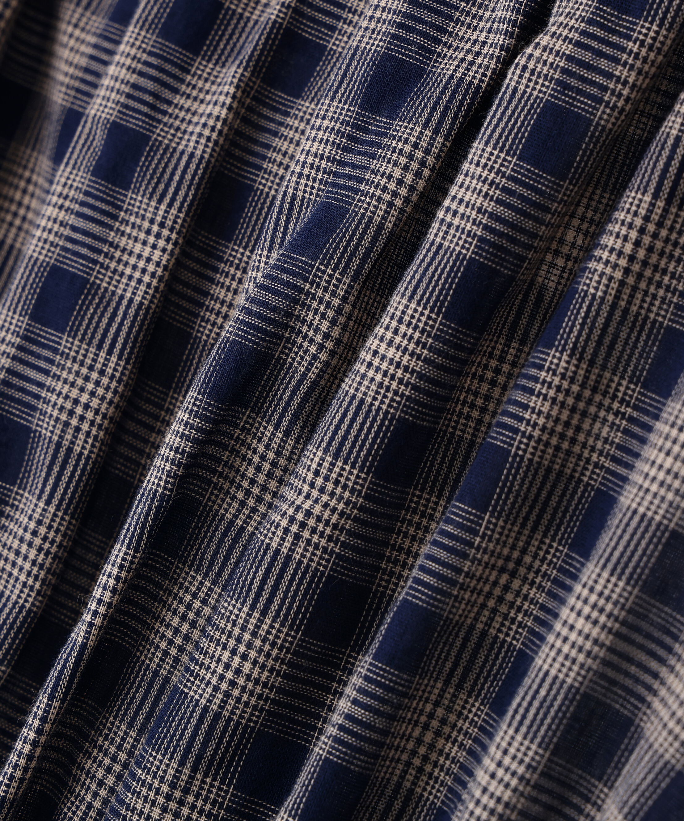  「チェックペプラムブラウス」|シャツ・ブラウス|