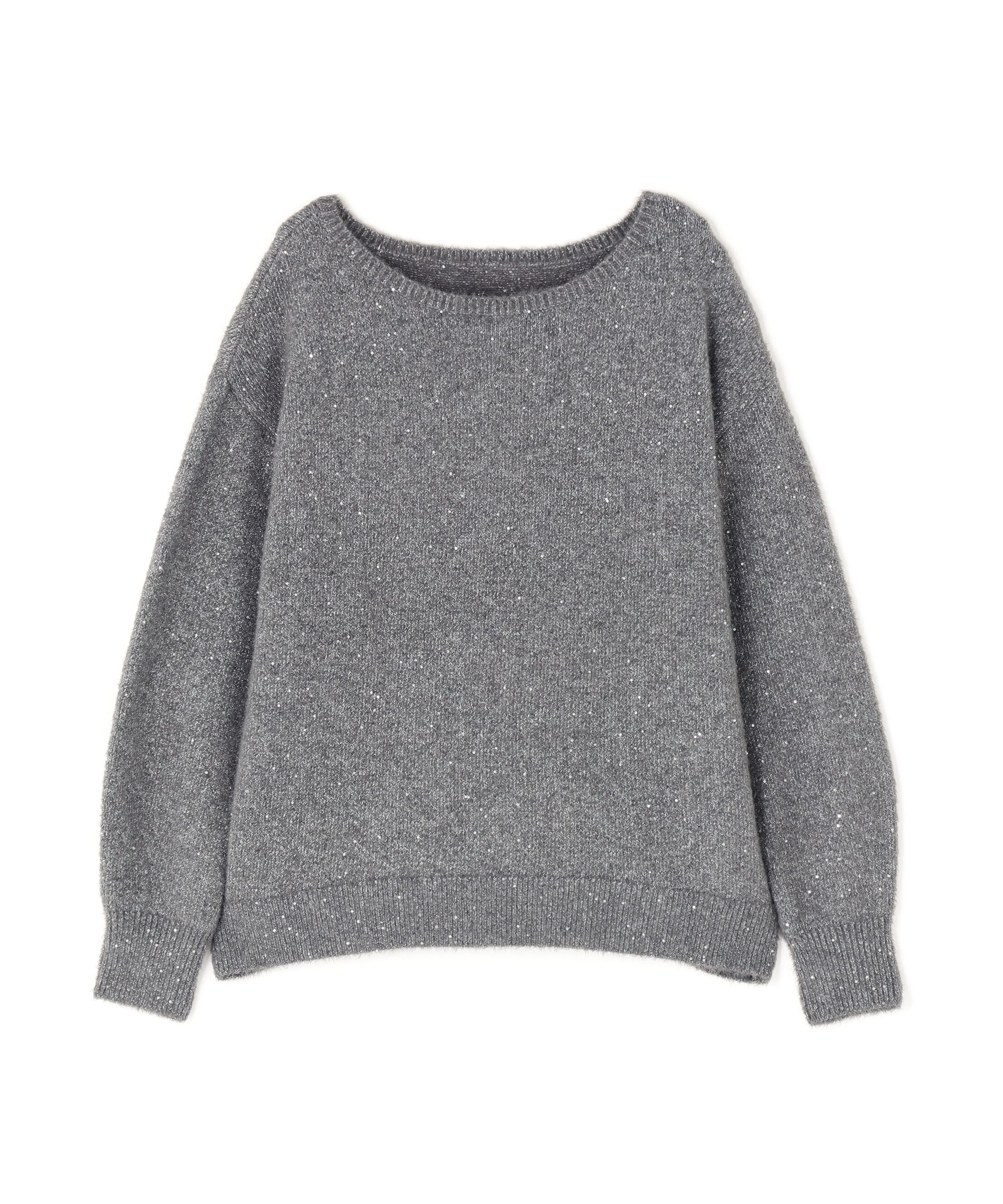  「スパンコールフェザーラメニット」|ニット・セーター|