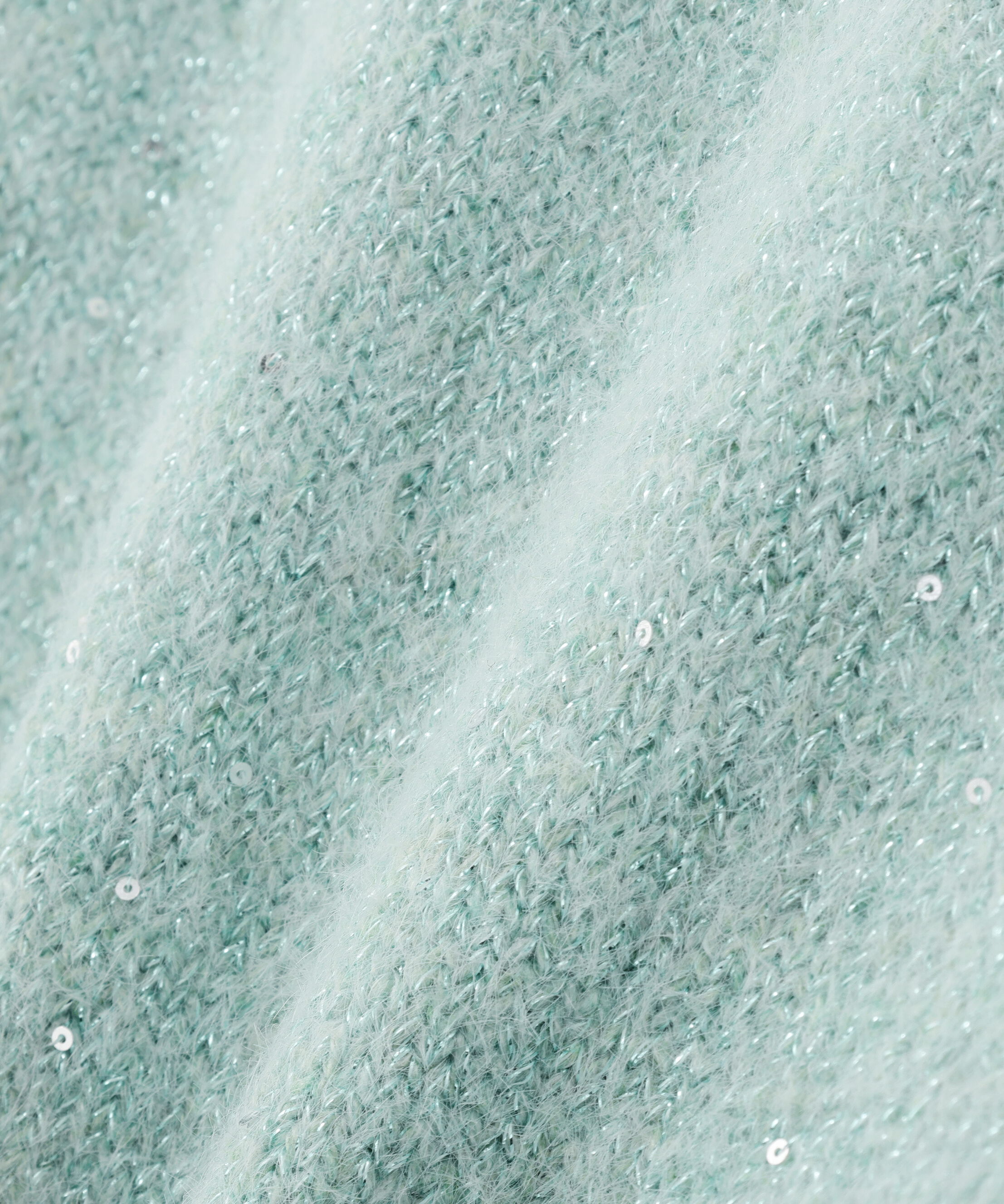  「スパンコールフェザーラメニット」|ニット・セーター|