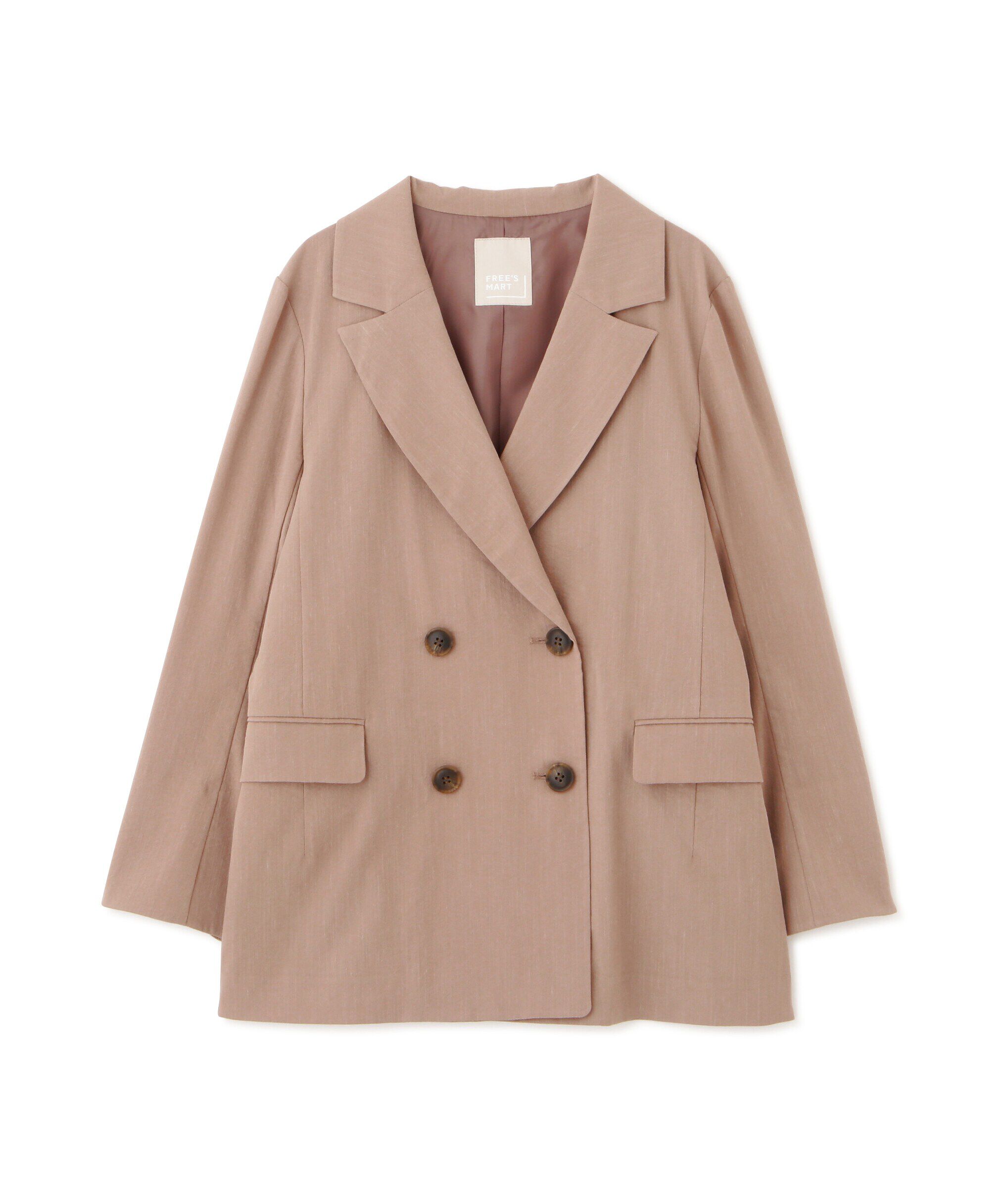  「麻調合繊ダブルブレストジャケット」|その他|