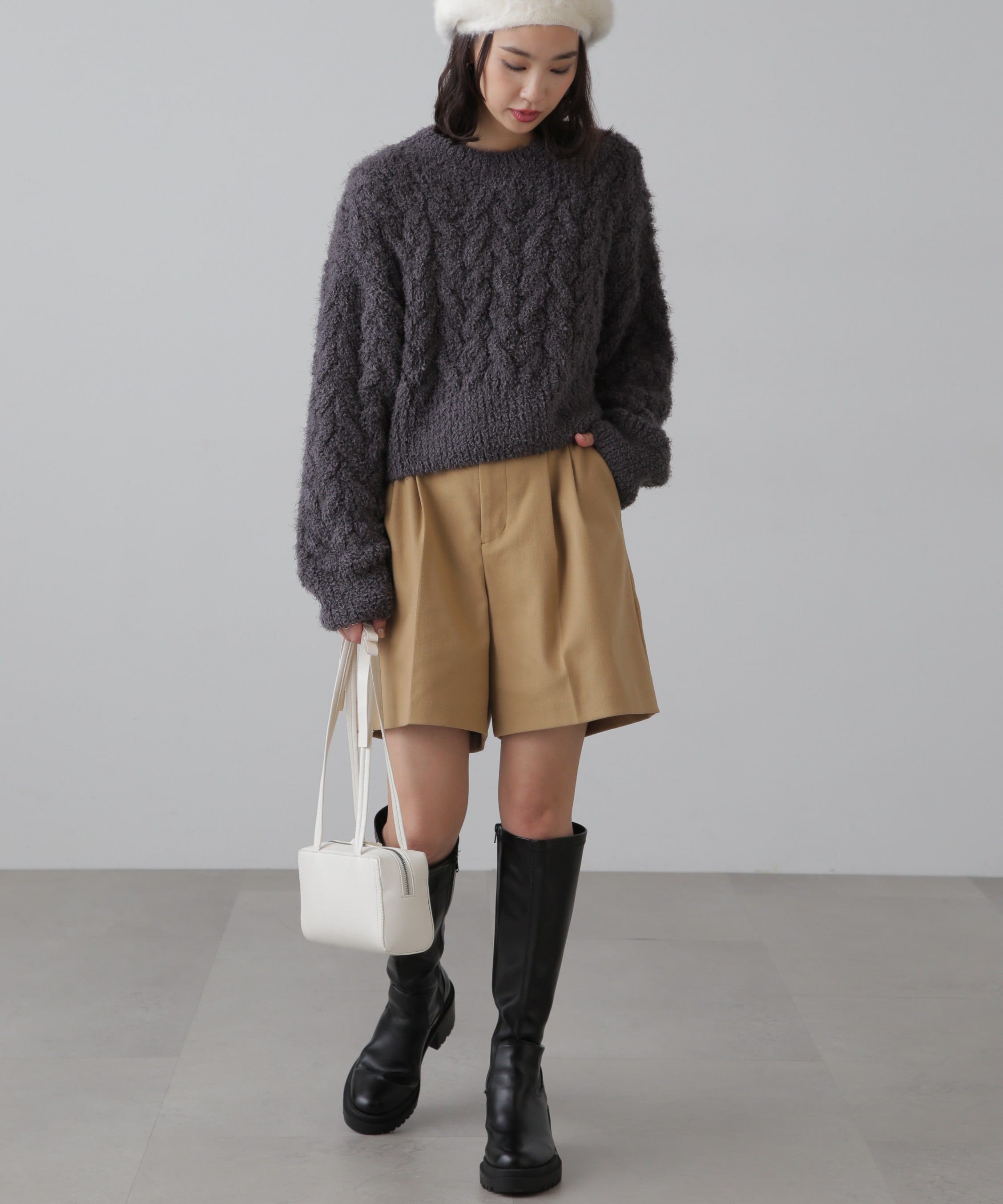  「タックショートパンツ」|その他|