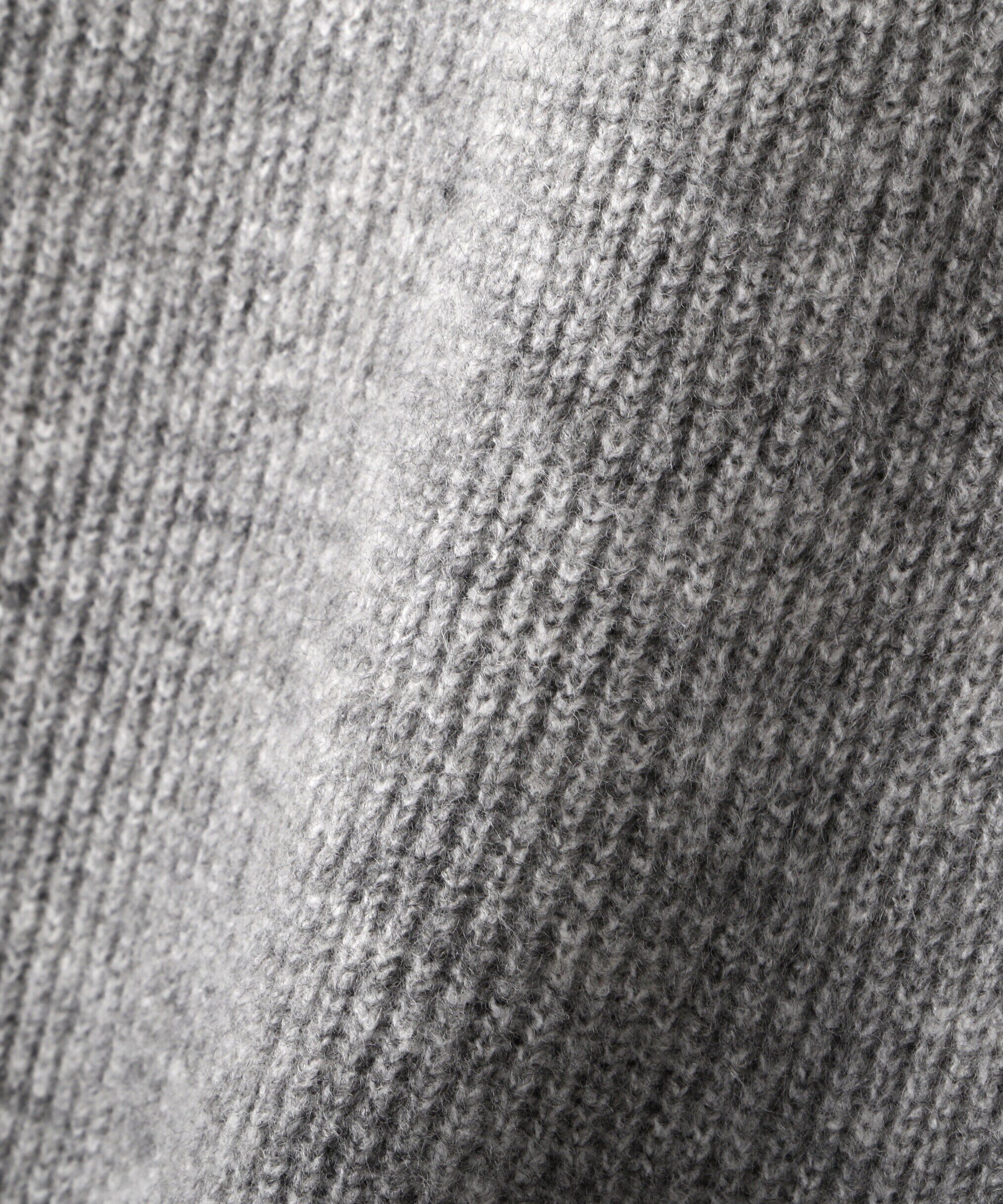  「ボートネック畦ニットミニワンピース」|ワンピース|