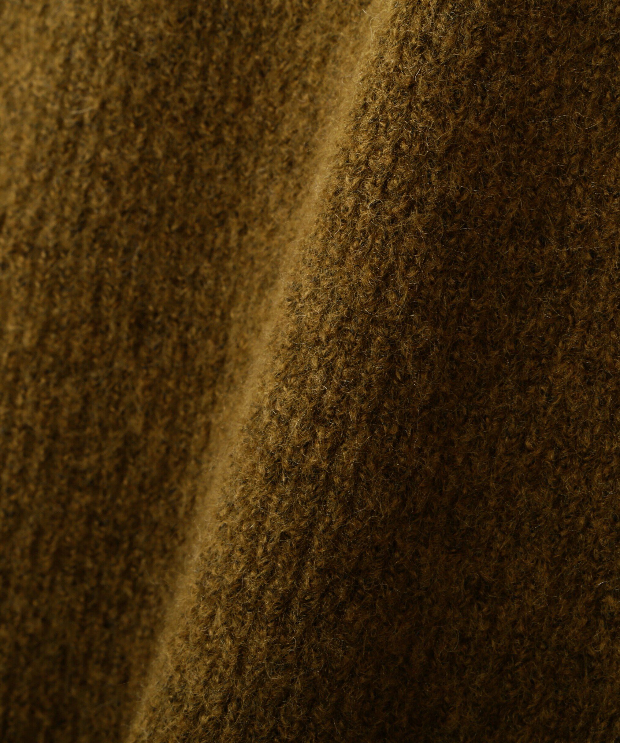  「ボートネック畦ニットミニワンピース」|ワンピース|