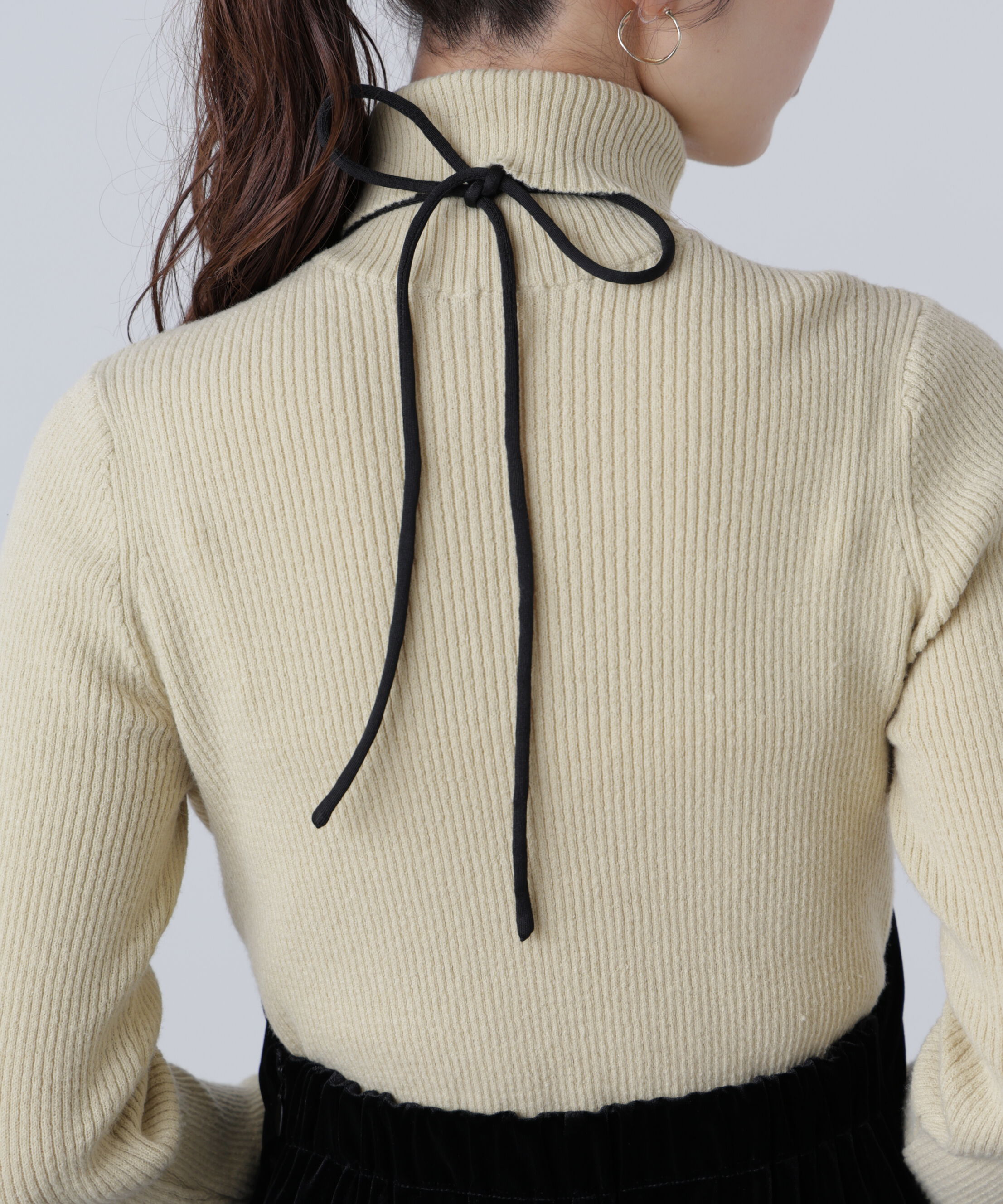  「ホルターネックベロアキャミワンピース」|ワンピース|