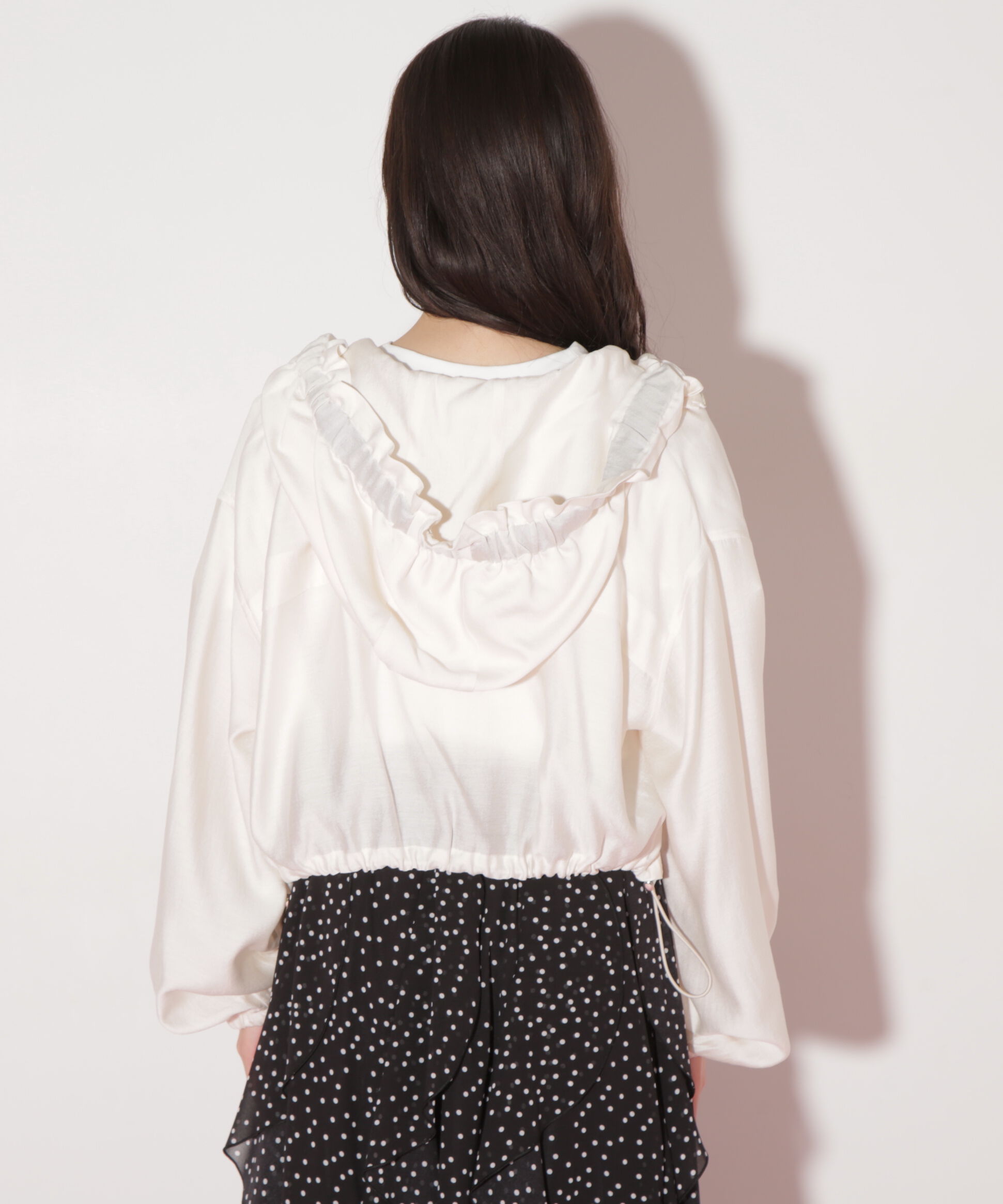  「ショート丈シアーブルゾン」|その他|