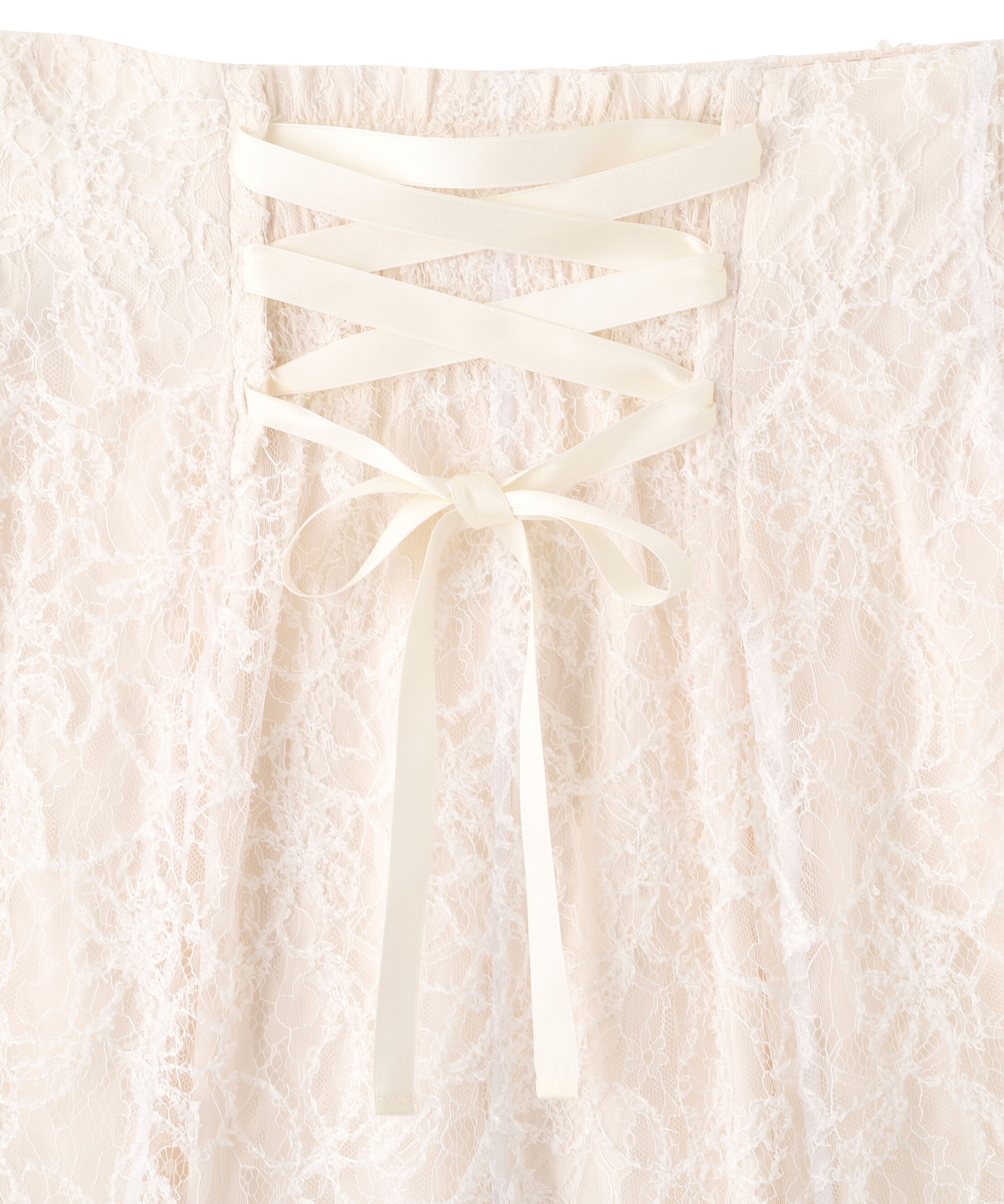  「モール刺繍レースマーメイドスカート」|スカート|