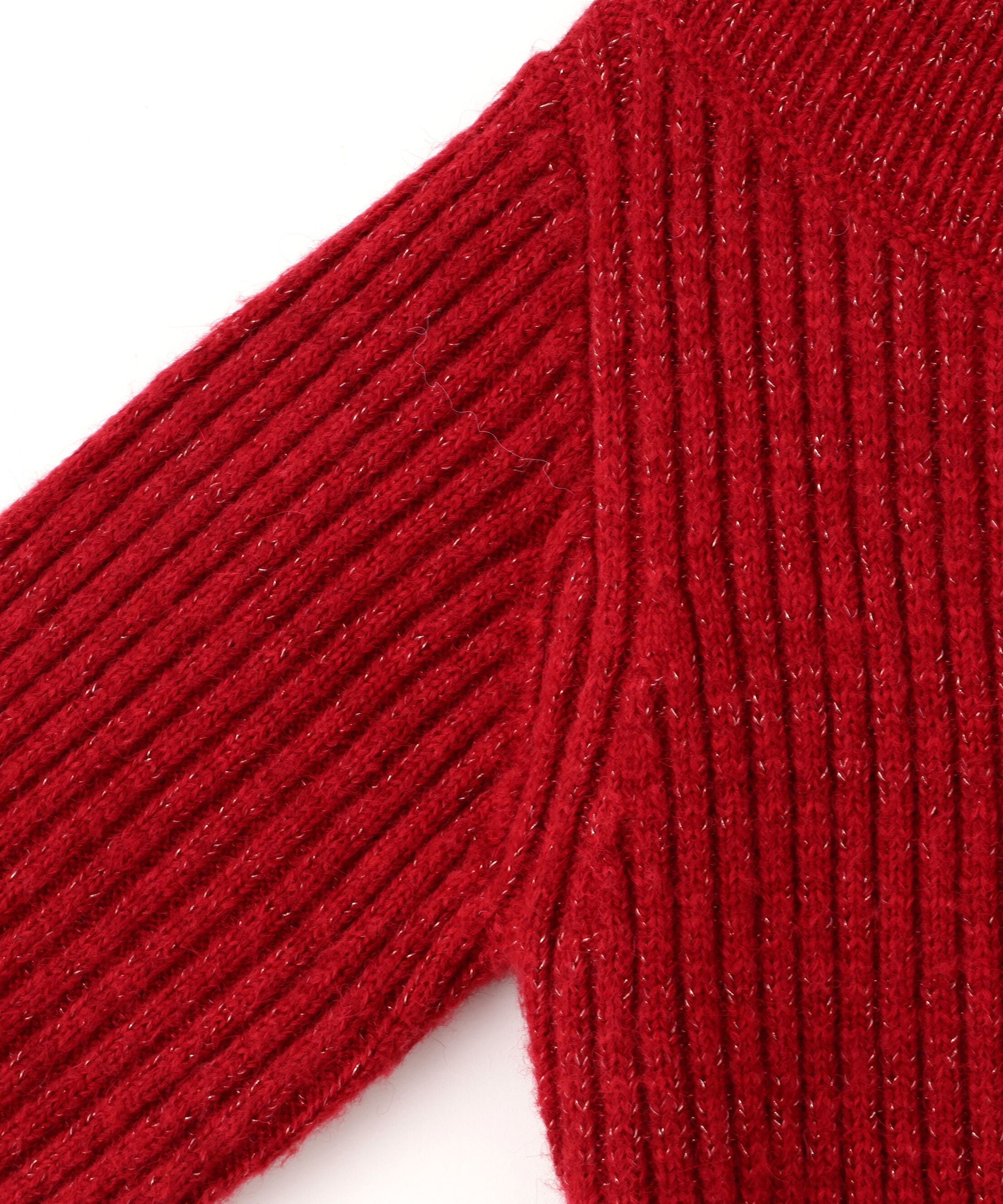  「袖リボンニットワンピース」|ワンピース|