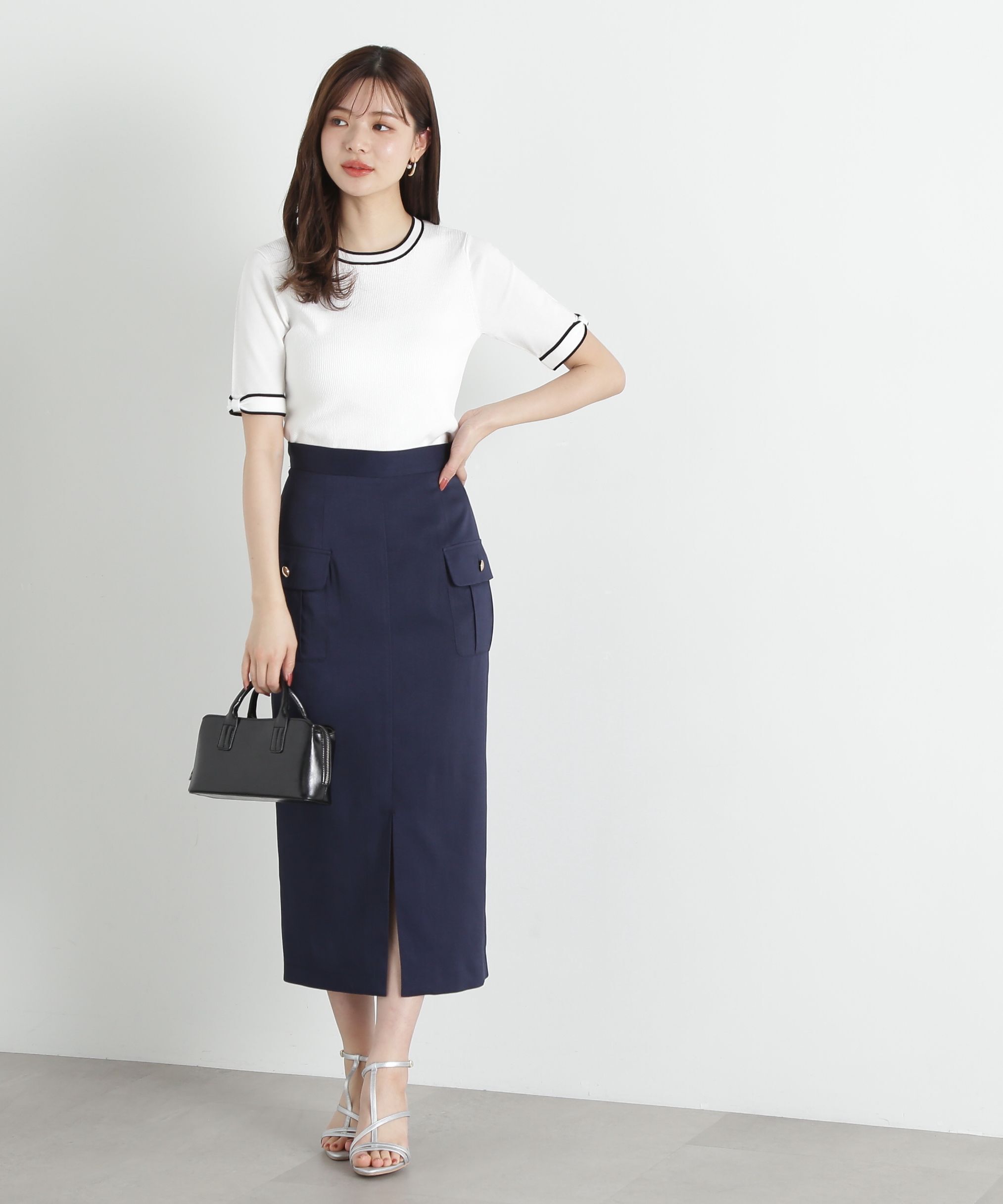 PROPORTION BODY DRESSING「リボンポイントニット」|ニット・セーター|