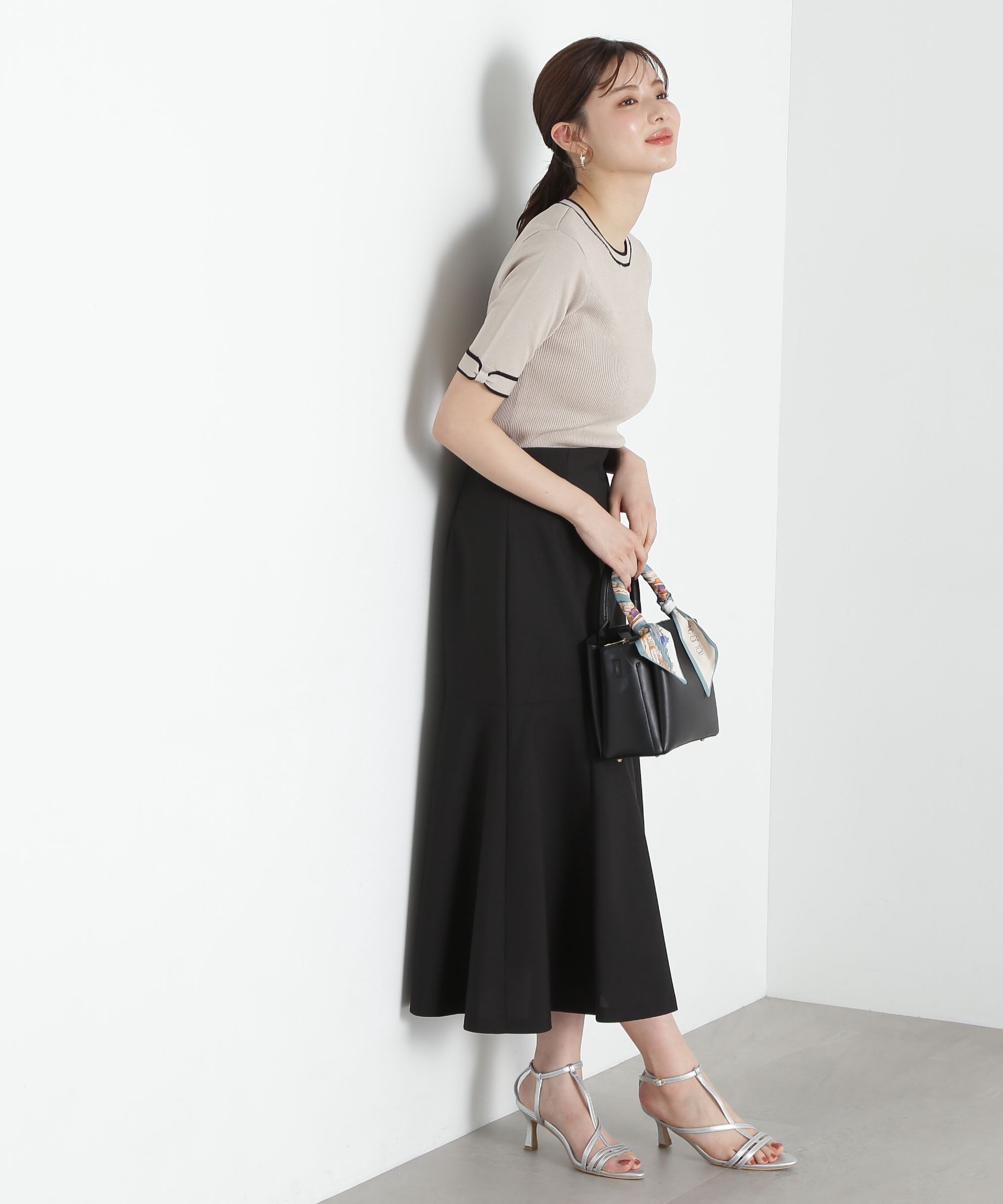 PROPORTION BODY DRESSING「リボンポイントニット」|ニット・セーター|