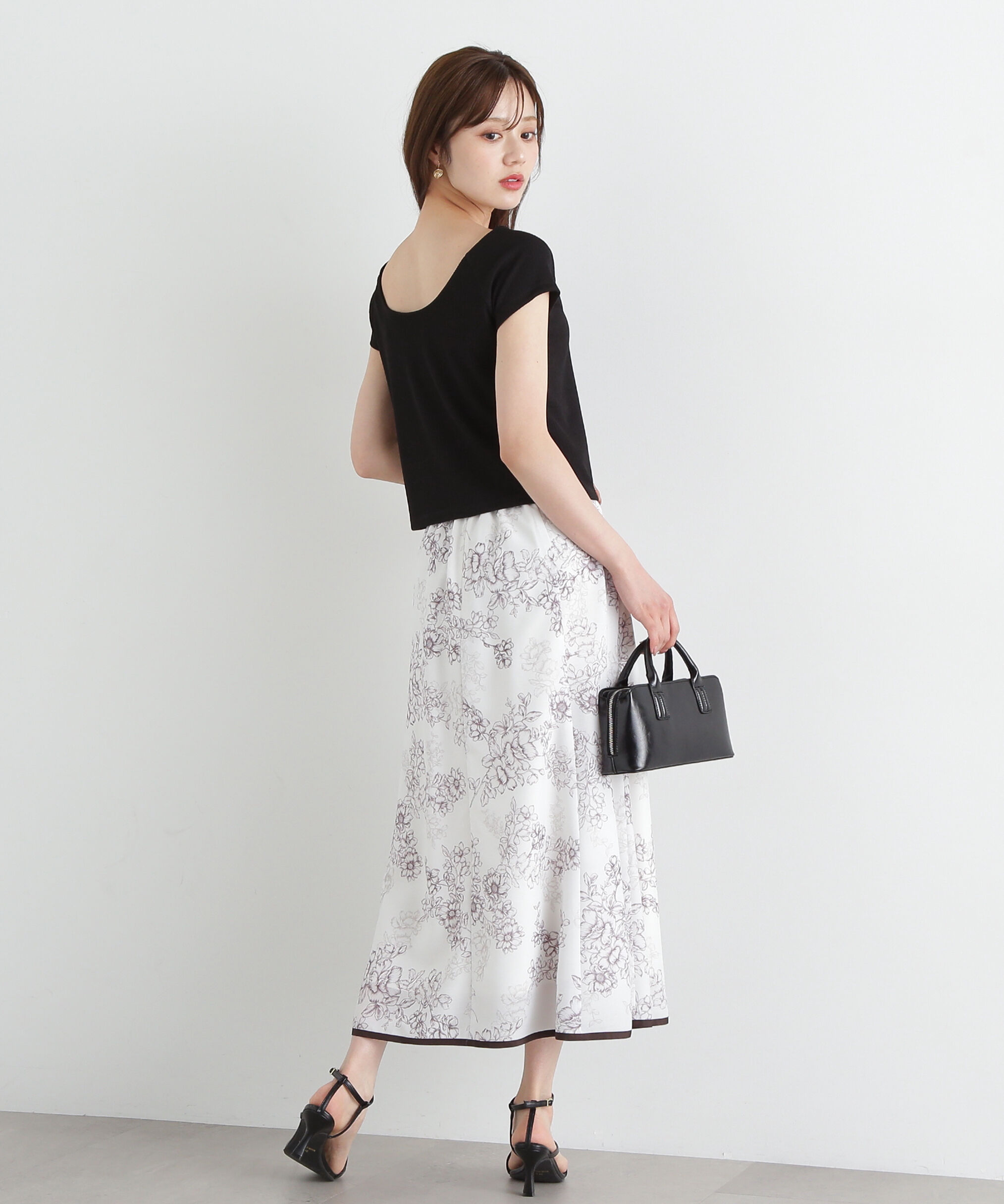 PROPORTION BODY DRESSING「前後2wayデコルテカットソー」|Tシャツ・カットソー|