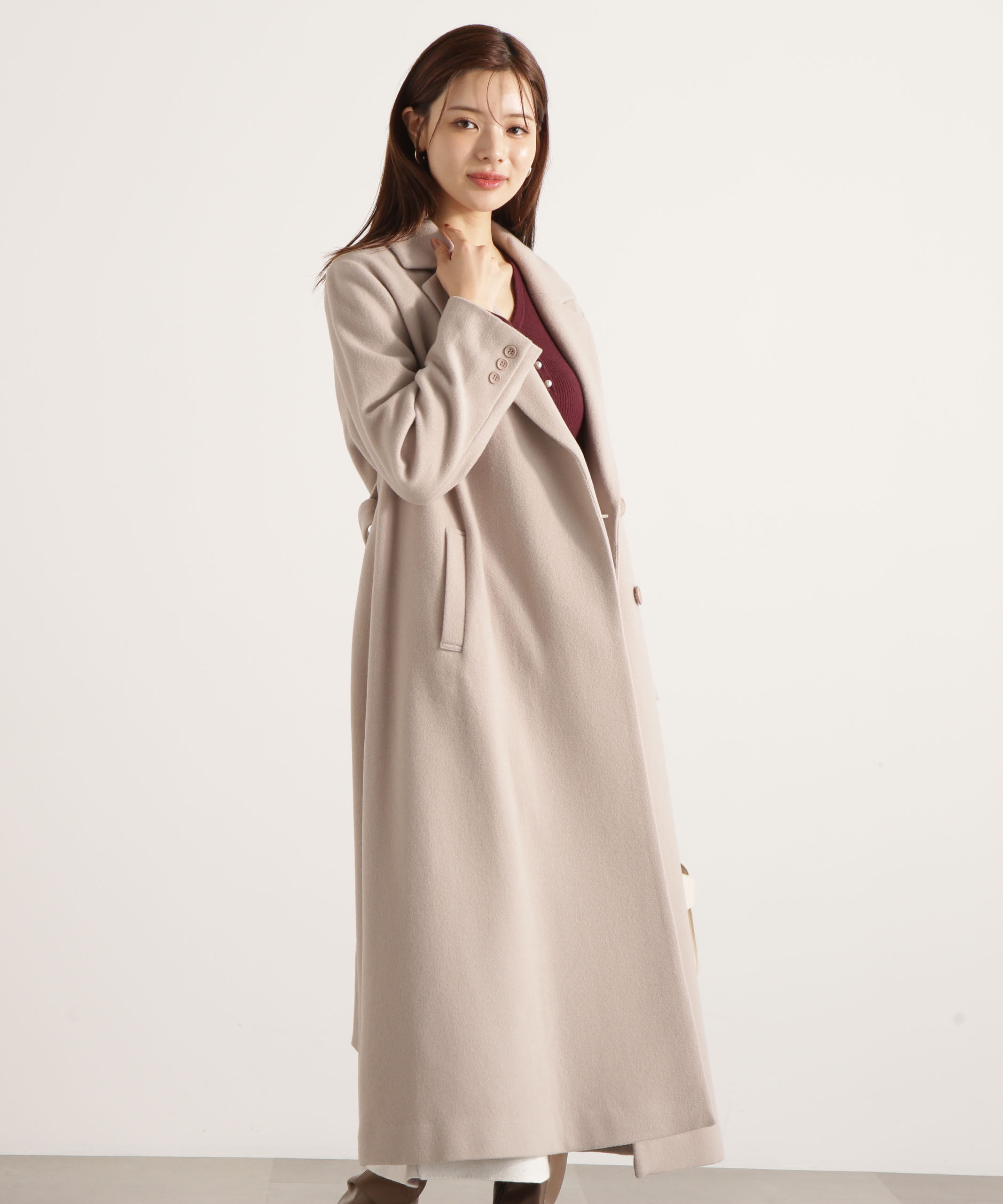 PROPORTION BODY DRESSING「ベルテッドレディーコート 25AW」|その他|