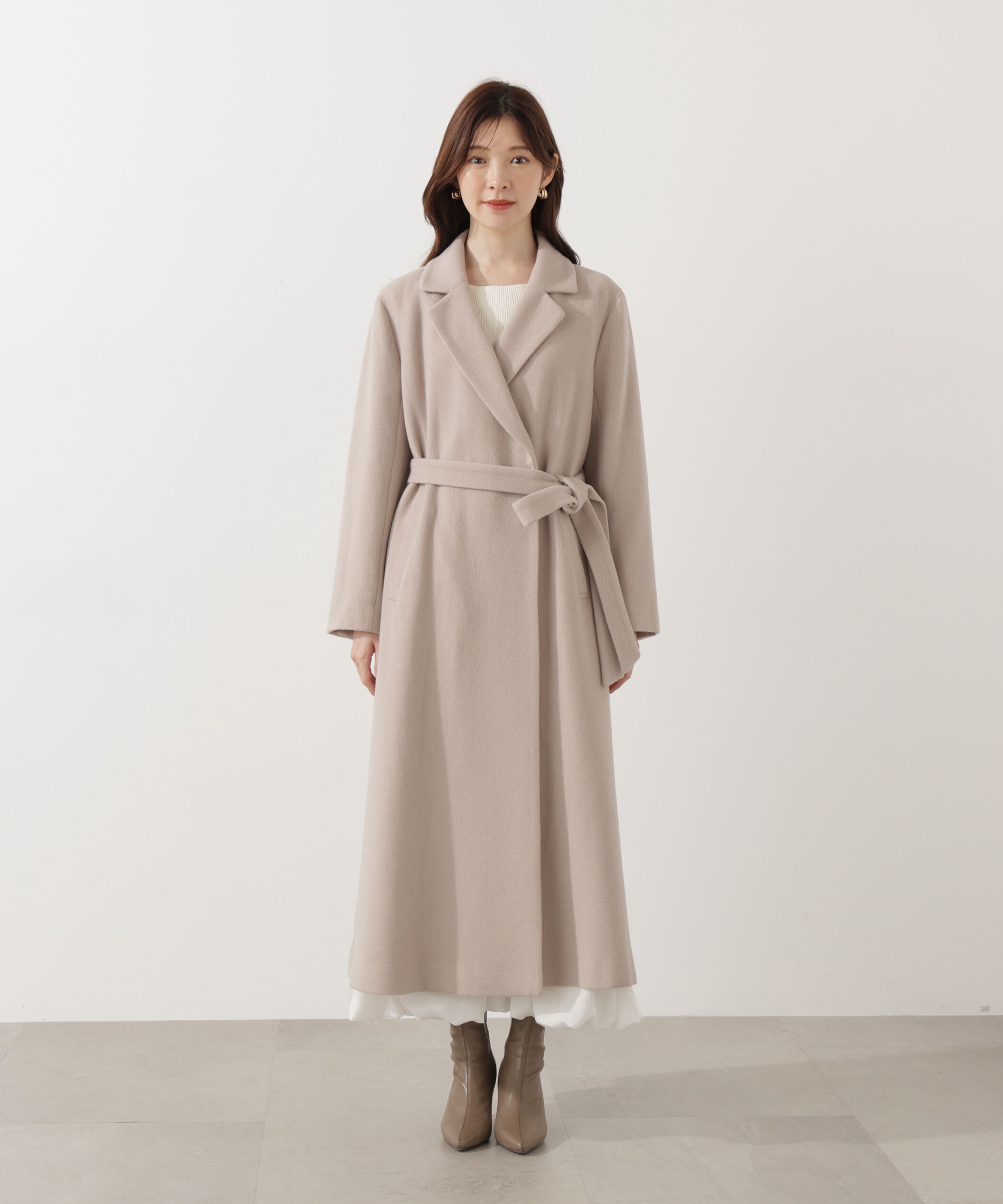 PROPORTION BODY DRESSING「ベルテッドレディーコート 25AW」|その他|