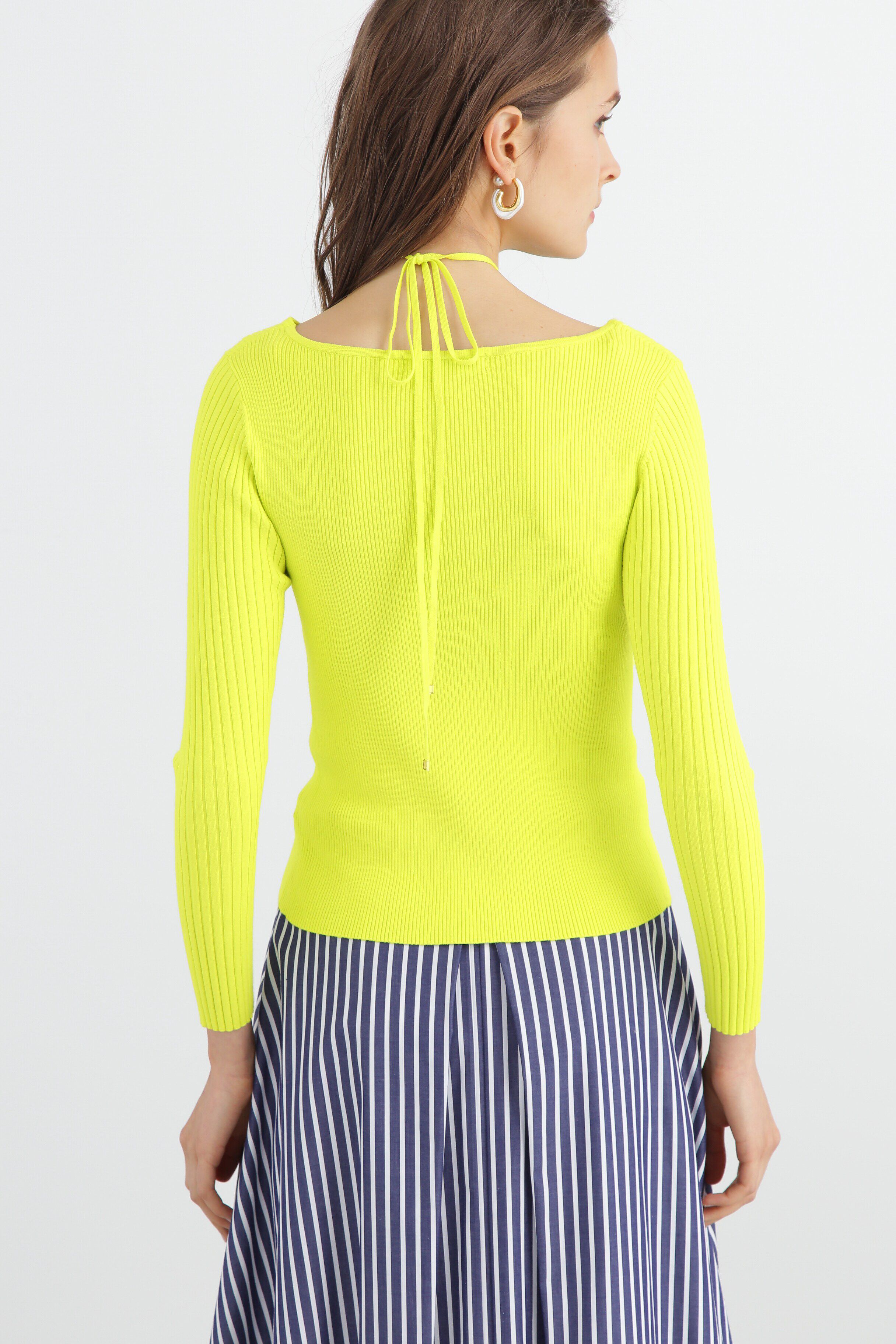  「◆ミックスリブカットアウトプルオーバー」|ニット・セーター|