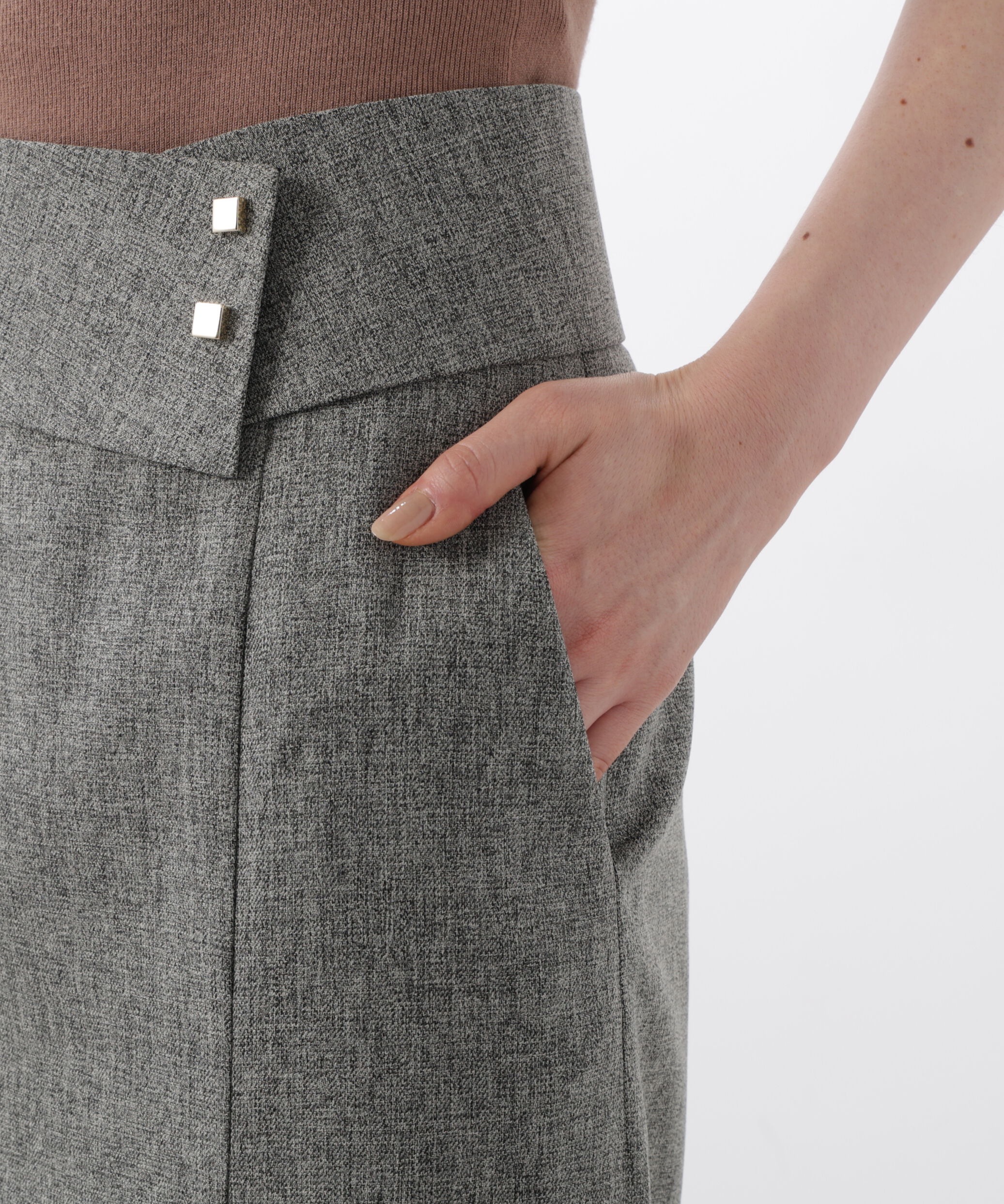  「◆ワイドベルト付きスカート」|スカート|