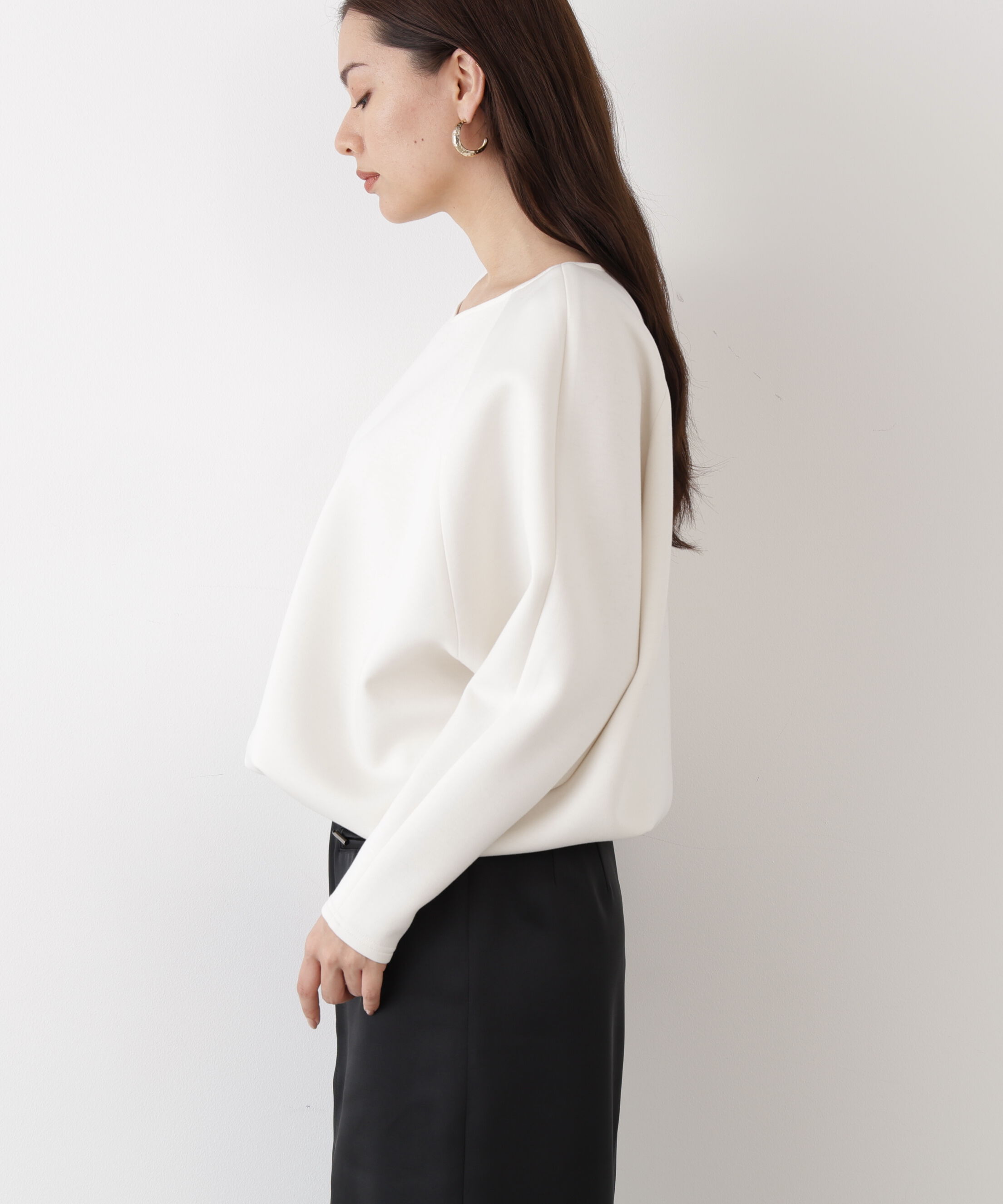  「◆ギャザーヘムプルオーバー」|シャツ・ブラウス|