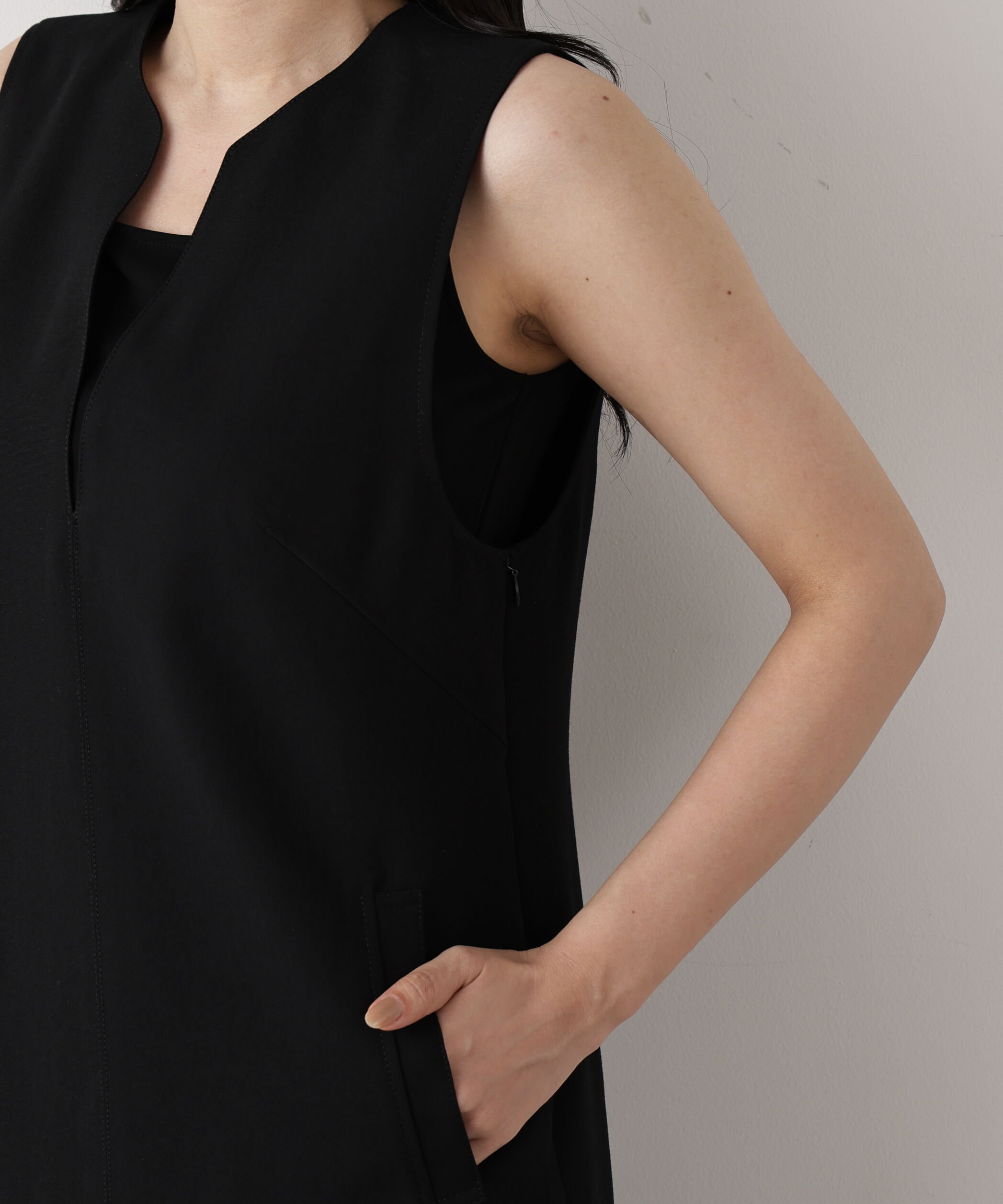  「◆キーネックジャンパースカート」|ワンピース|