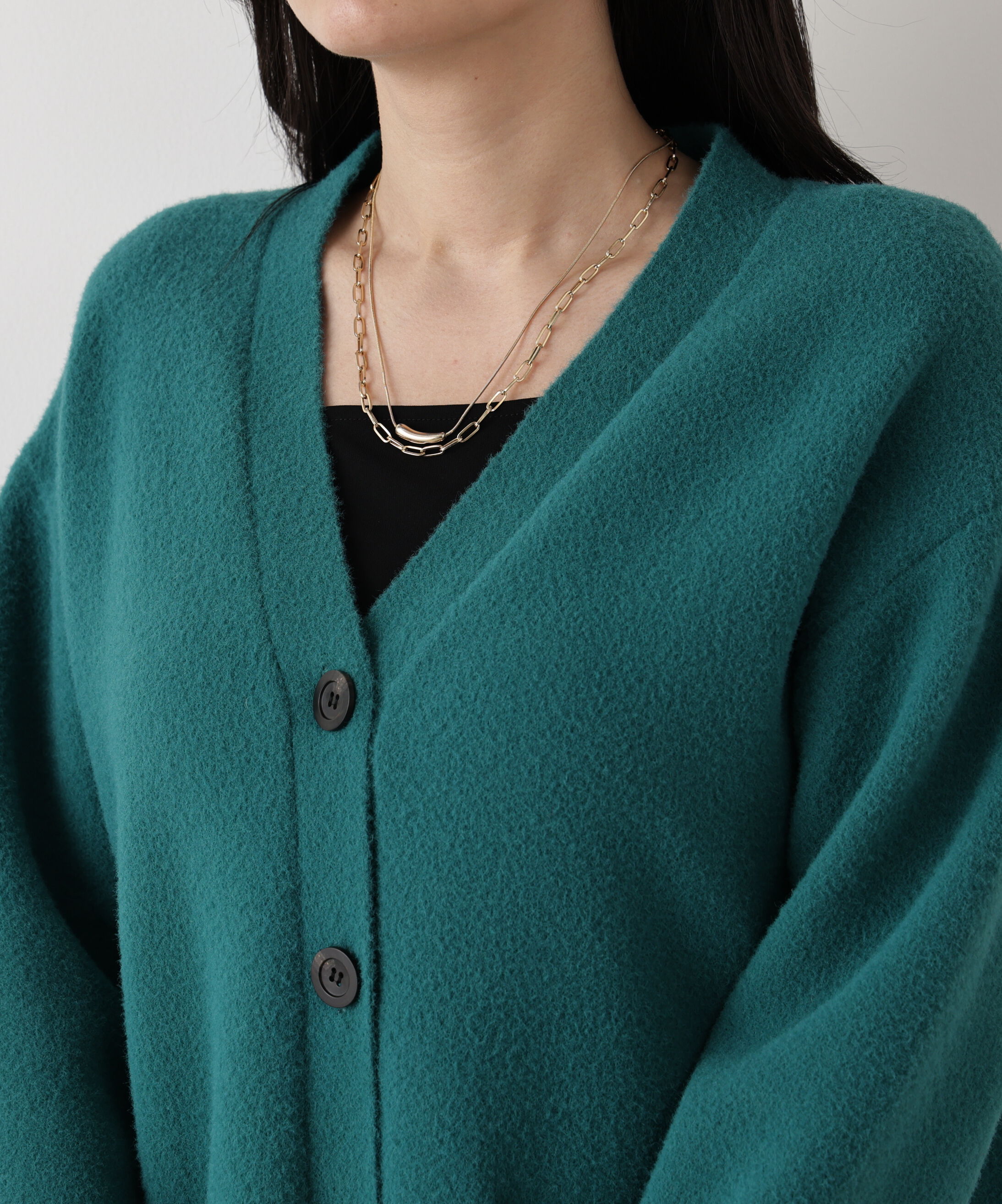  「◆［WEB限定色 ピンク］フェザーヤーンオーバーカーディガン」|その他|