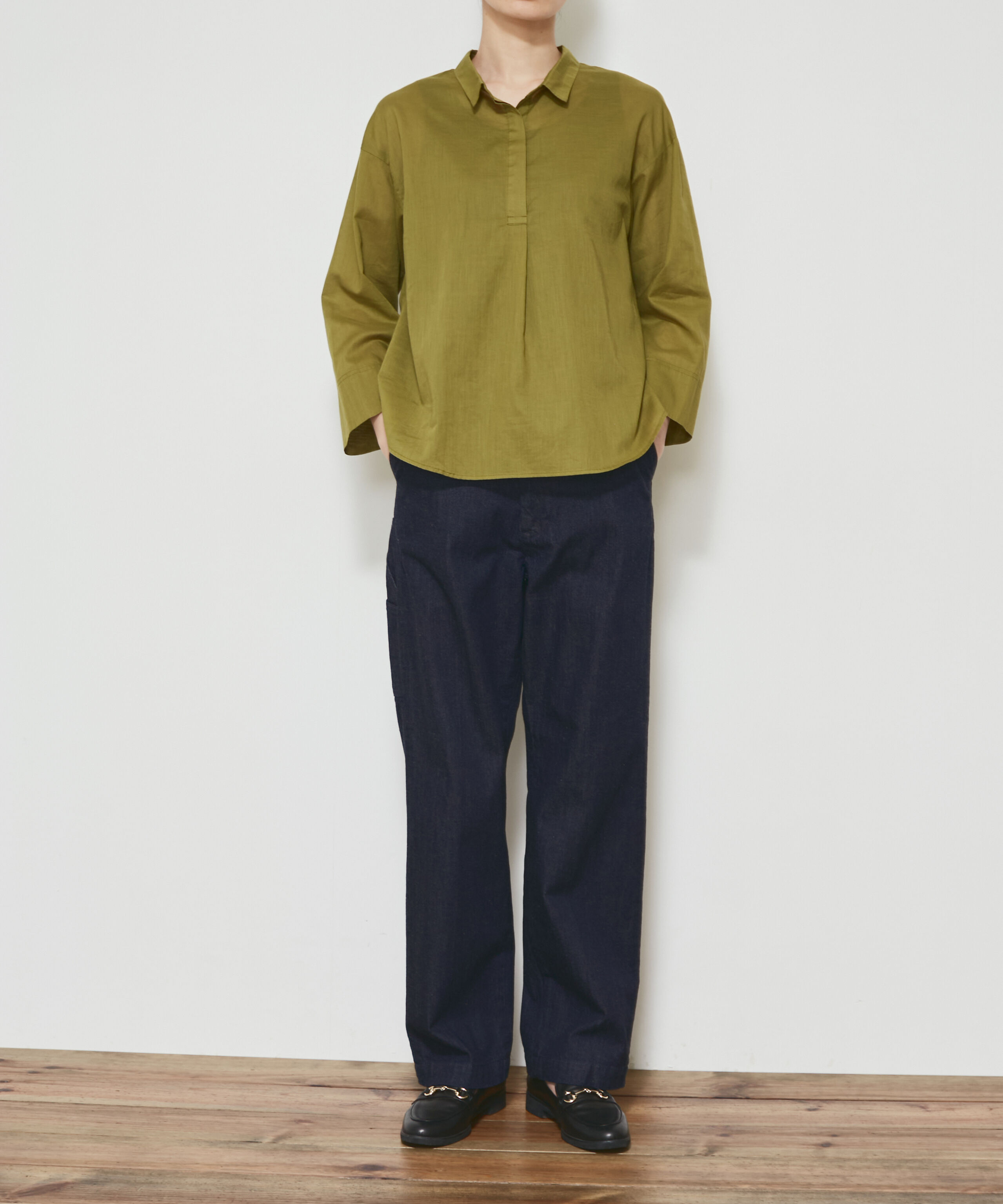  「◆ボタニカルダイブラウス」|シャツ・ブラウス|