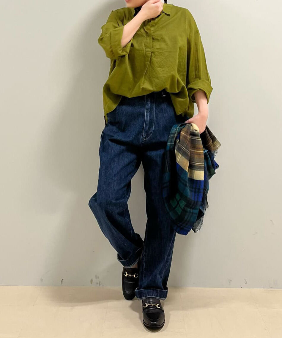  「◆ボタニカルダイブラウス」|シャツ・ブラウス|