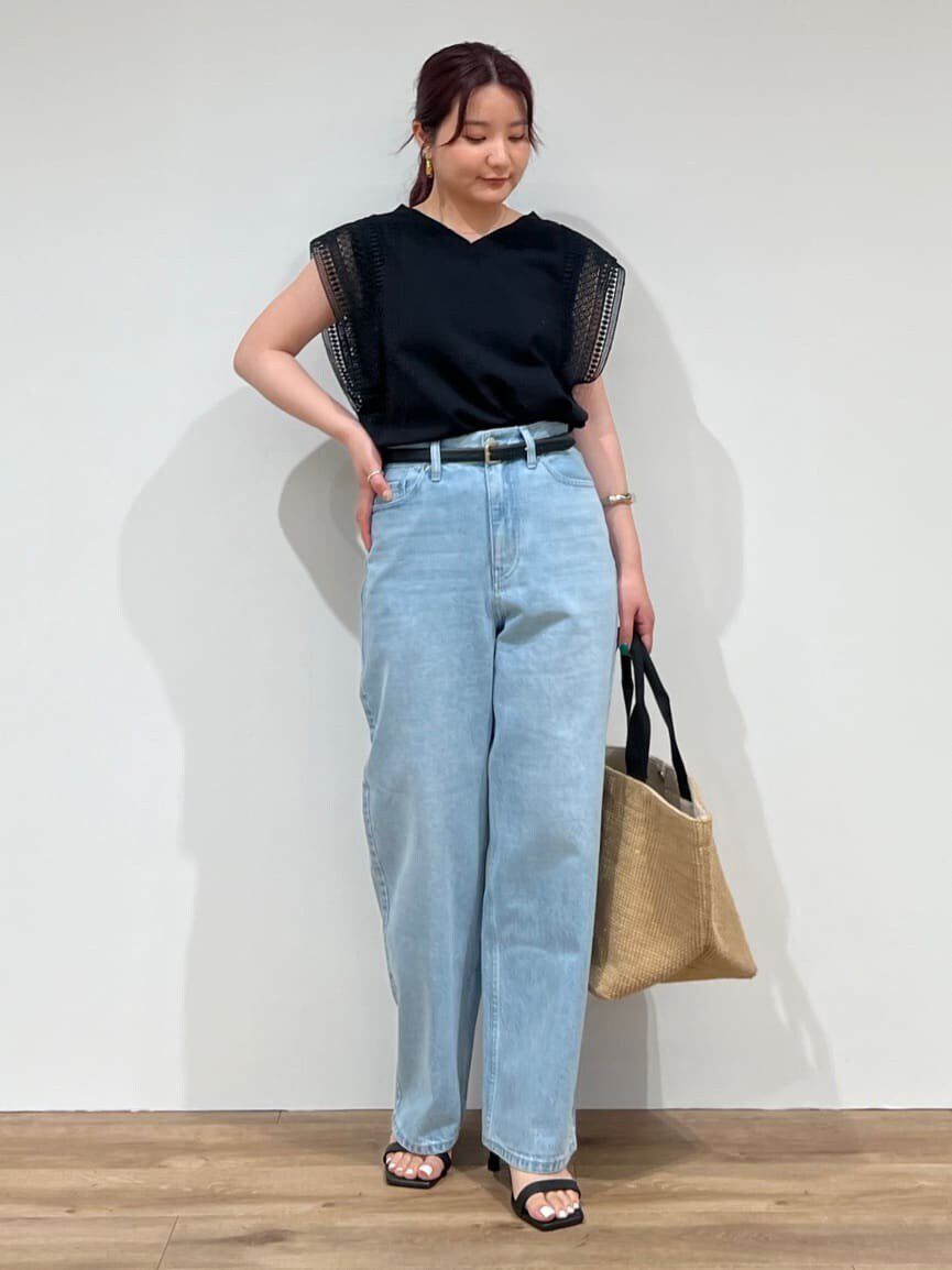  「セミワイドブリーチデニム」|その他|