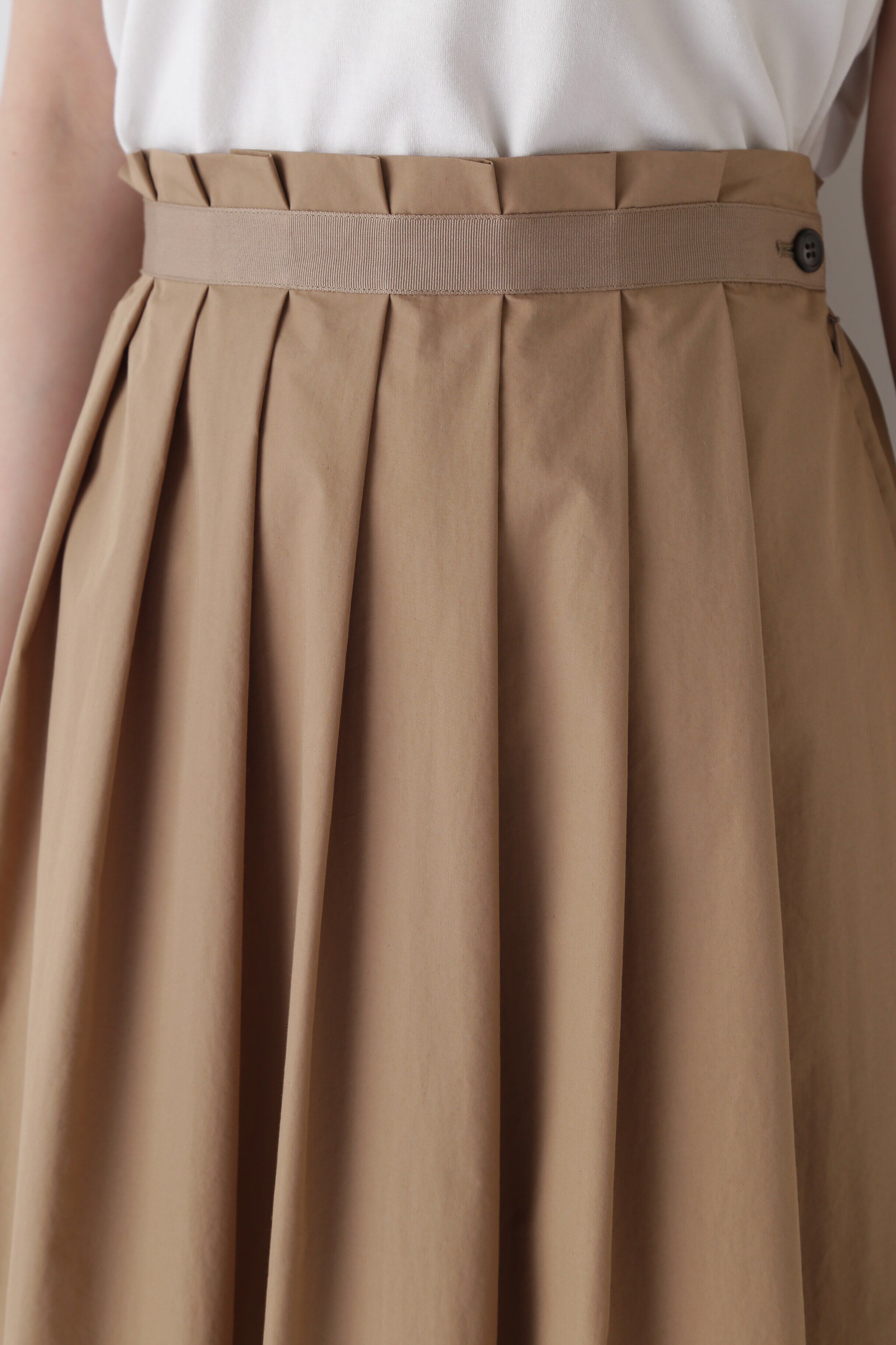  「◆コットンＰＥタックスカート」|スカート|