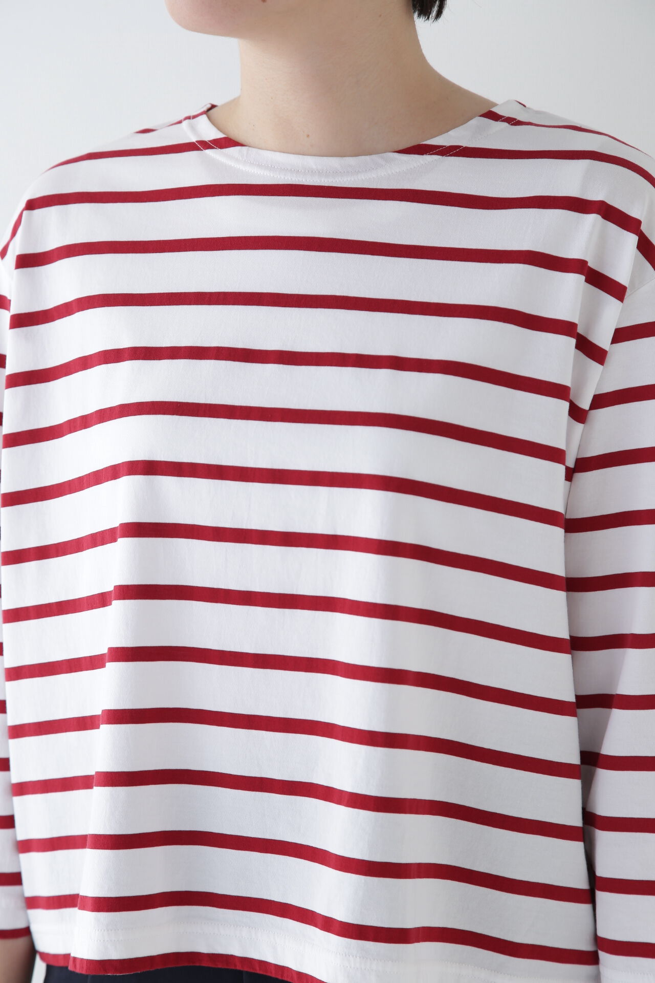  「◆ハイゲージボーダープルオーバー」|Tシャツ・カットソー|