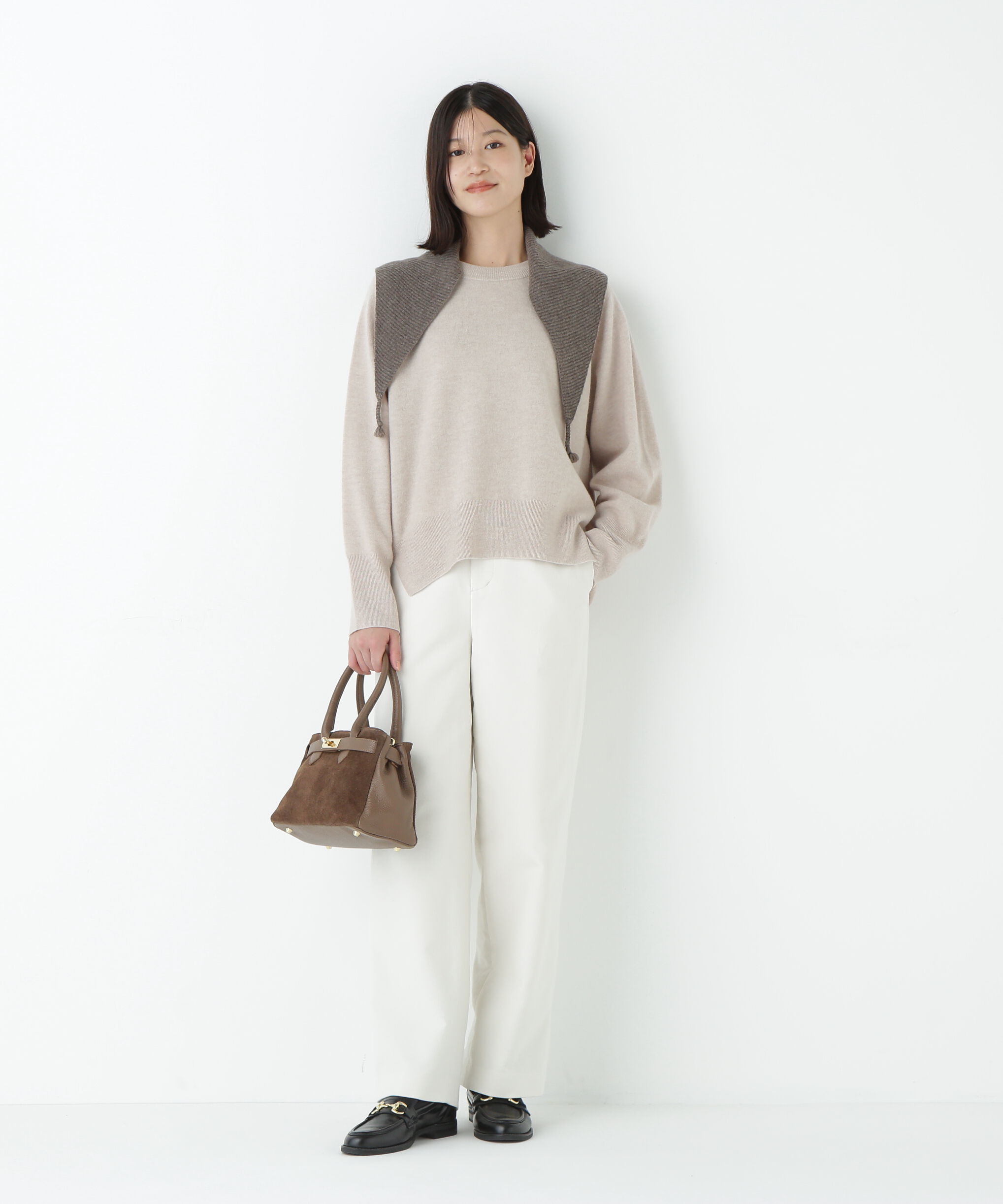  「≪マルチサイズ展開≫リクライドクロスセミワイドパンツ」|その他|