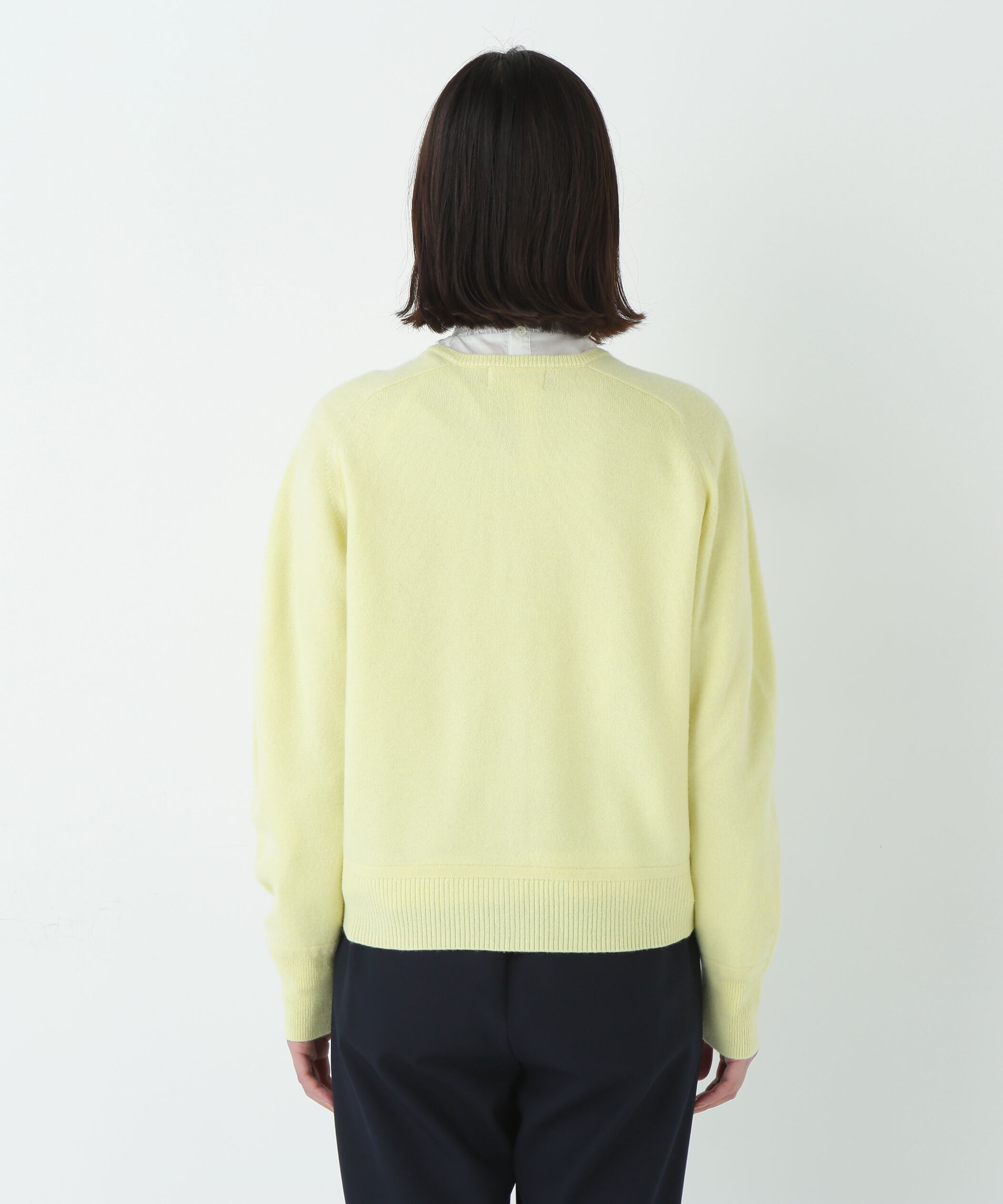  「≪洗える≫ウォッシャブルウールクルーネックカーディガン」|ニット・セーター|