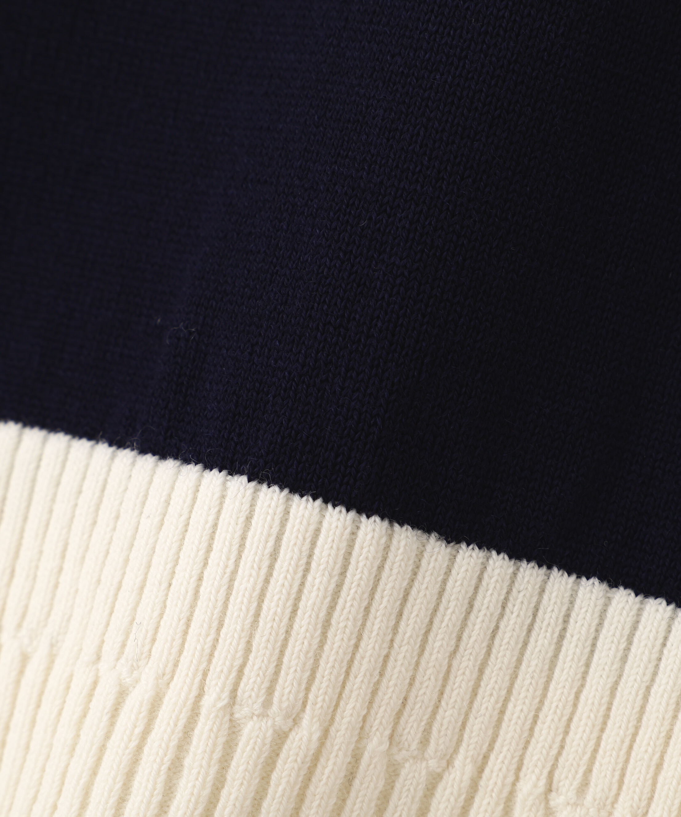  「梳毛ライン入りニットプルオーバー」|ニット・セーター|