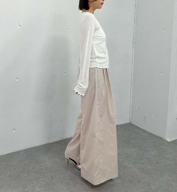 archives「ワイドタックチノパンツ」|チノ|