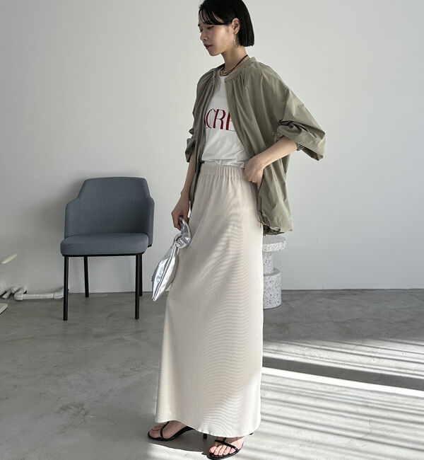 Doux archives「ネックギャザーブルゾン」|テーラードジャケット|