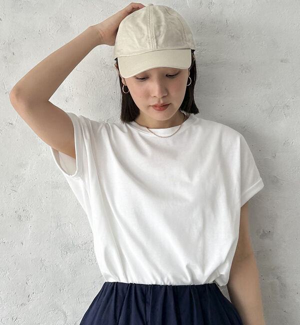 Doux archives「袖折り返しＴシャツ」|Tシャツ・カットソー|