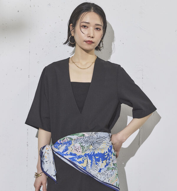 Doux archives「ドライジョーゼットサロペット」|ワンピース|