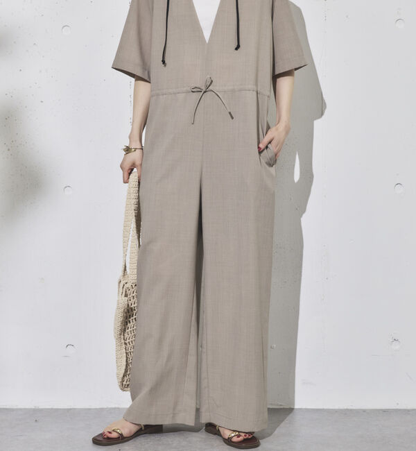 Doux archives「ドライジョーゼットサロペット」|ワンピース|